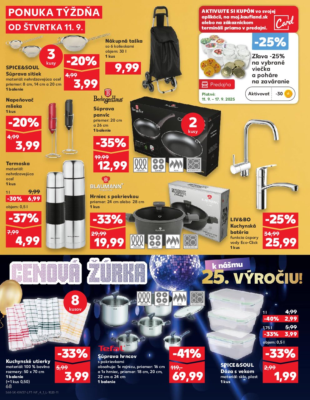 kaufland - Leták Kaufland platný od 11.09. do 17.09. - page: 68