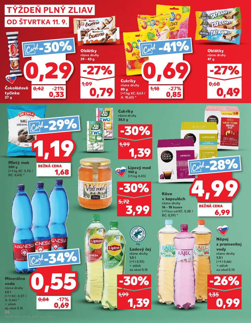 kaufland - Leták Kaufland platný od 11.09. do 17.09. - page: 26