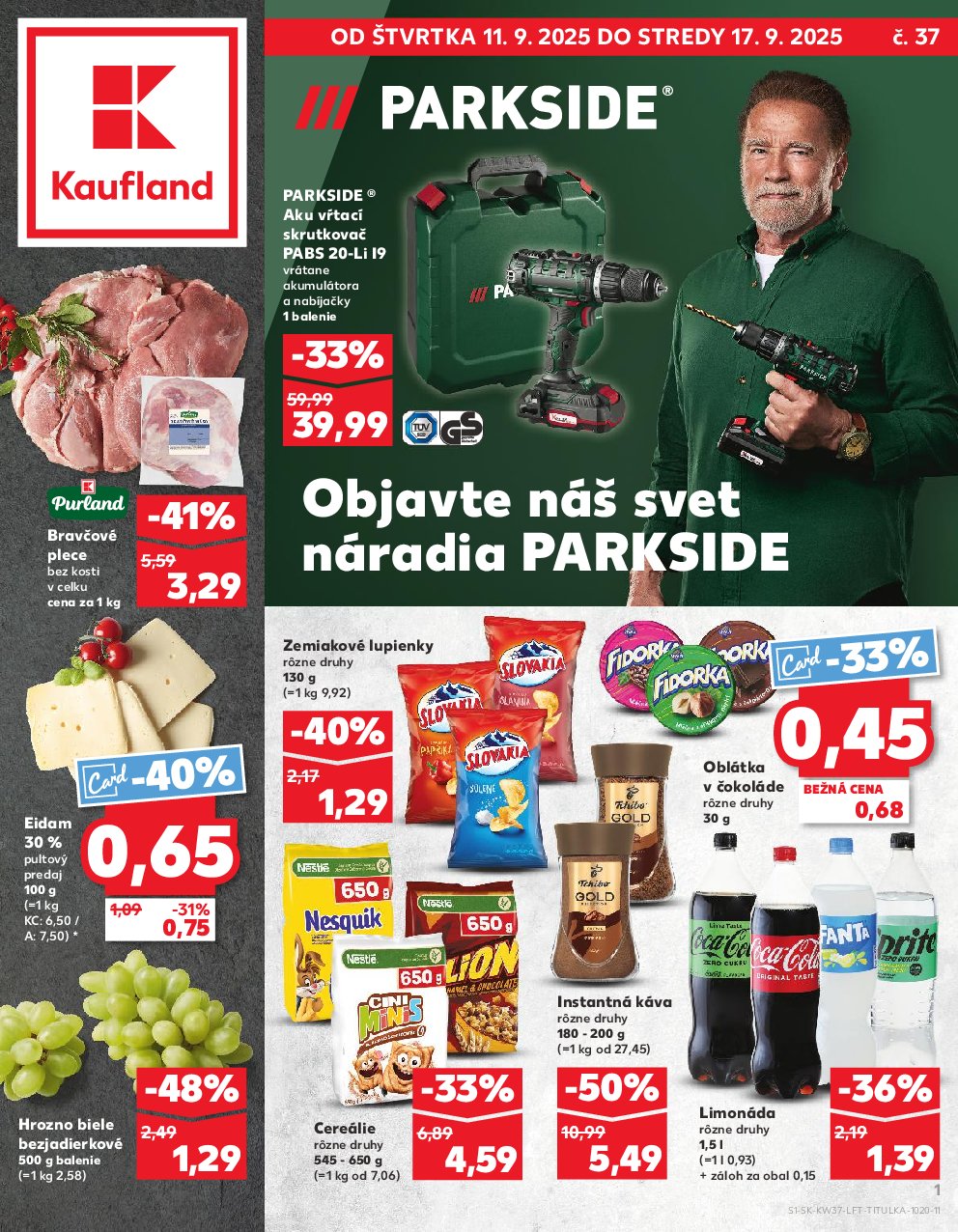 kaufland - Leták Kaufland platný od 11.09. do 17.09.