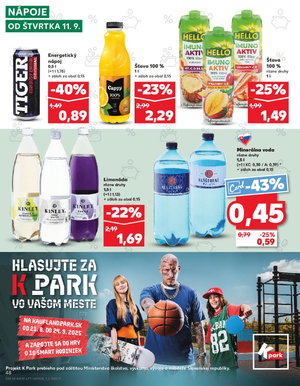 kaufland - Leták Kaufland platný od 11.09. do 17.09. - page: 48