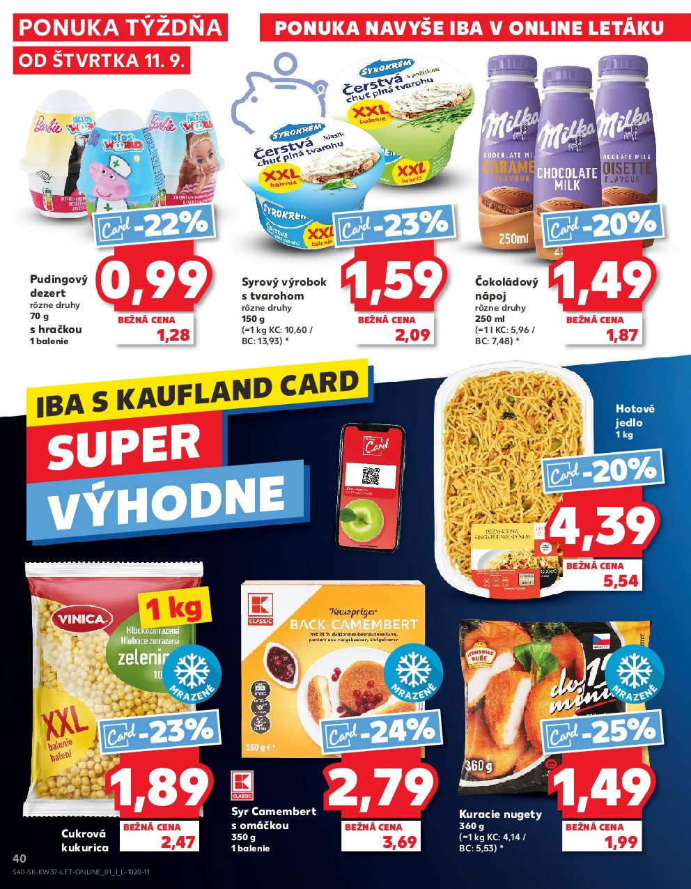 kaufland - Leták Kaufland platný od 11.09. do 17.09. - page: 40