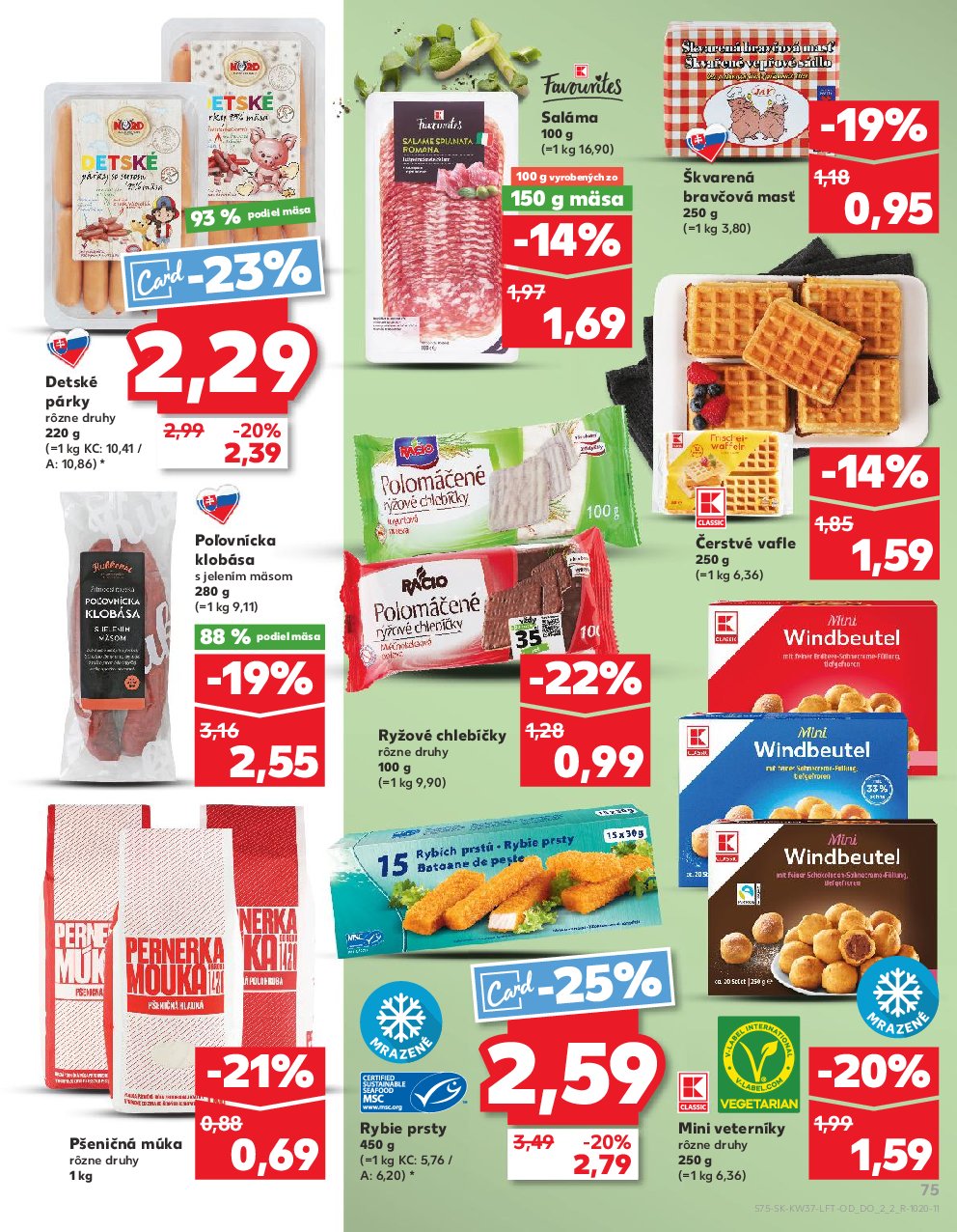 kaufland - Leták Kaufland platný od 11.09. do 17.09. - page: 75