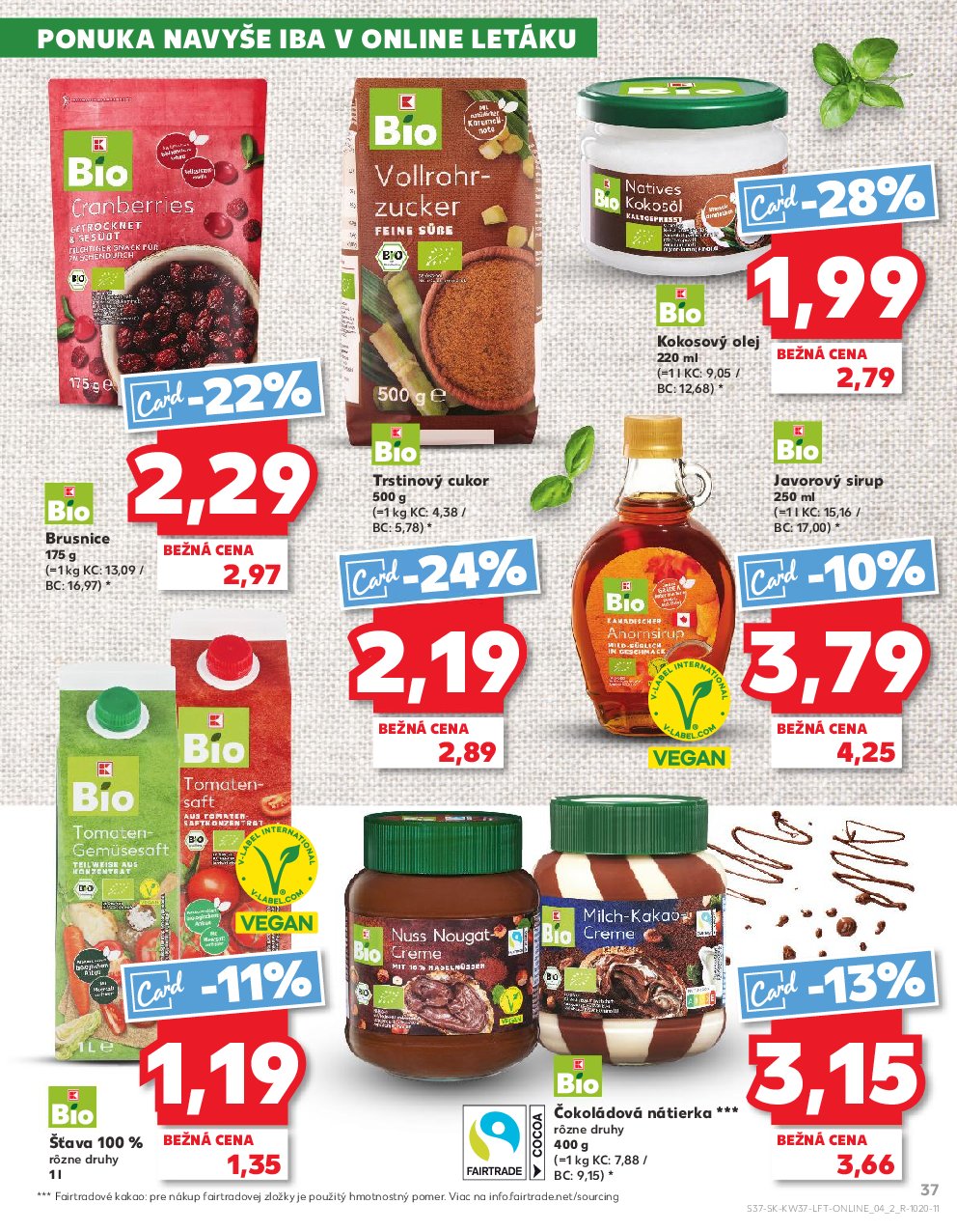 kaufland - Leták Kaufland platný od 11.09. do 17.09. - page: 37