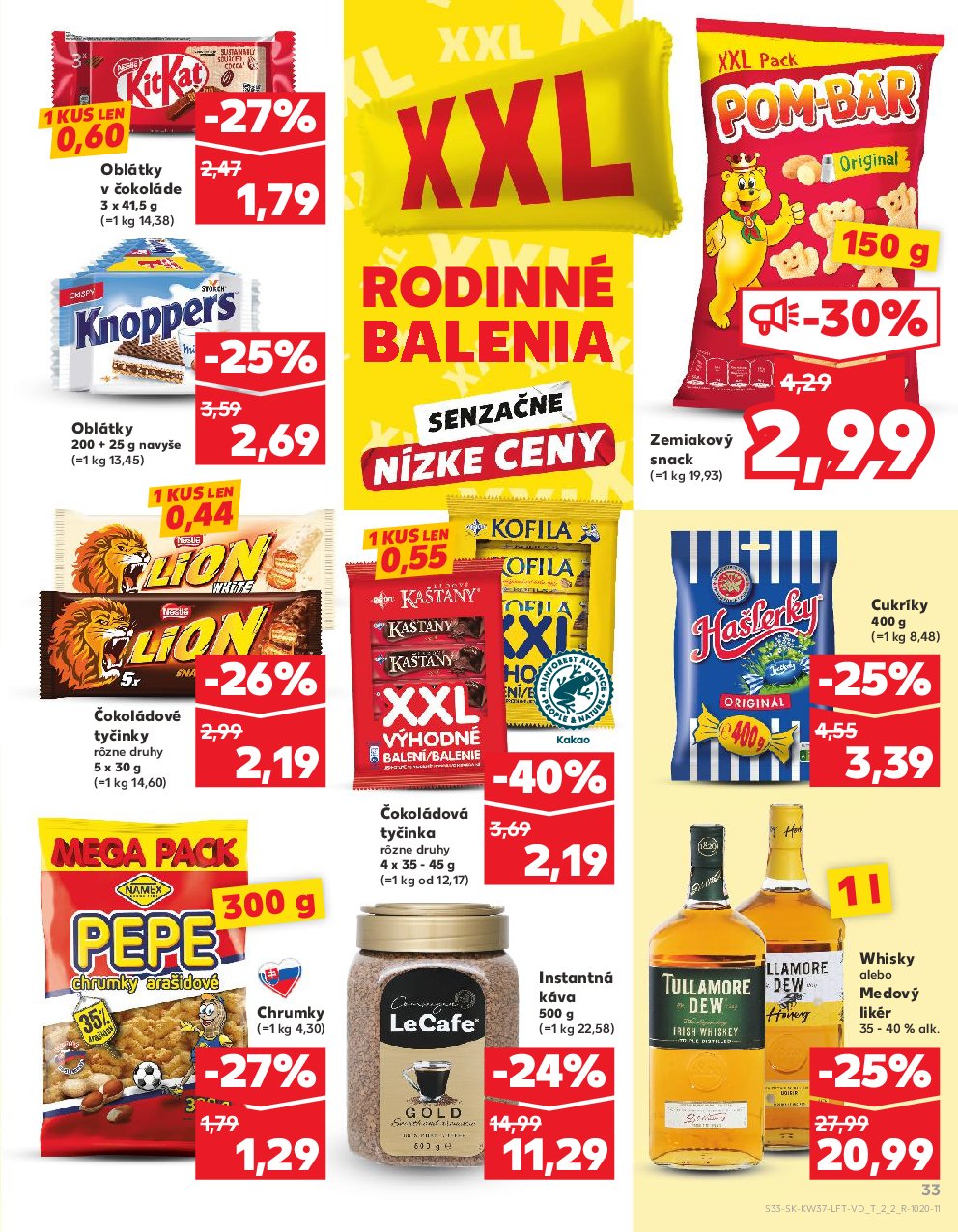 kaufland - Leták Kaufland platný od 11.09. do 17.09. - page: 33