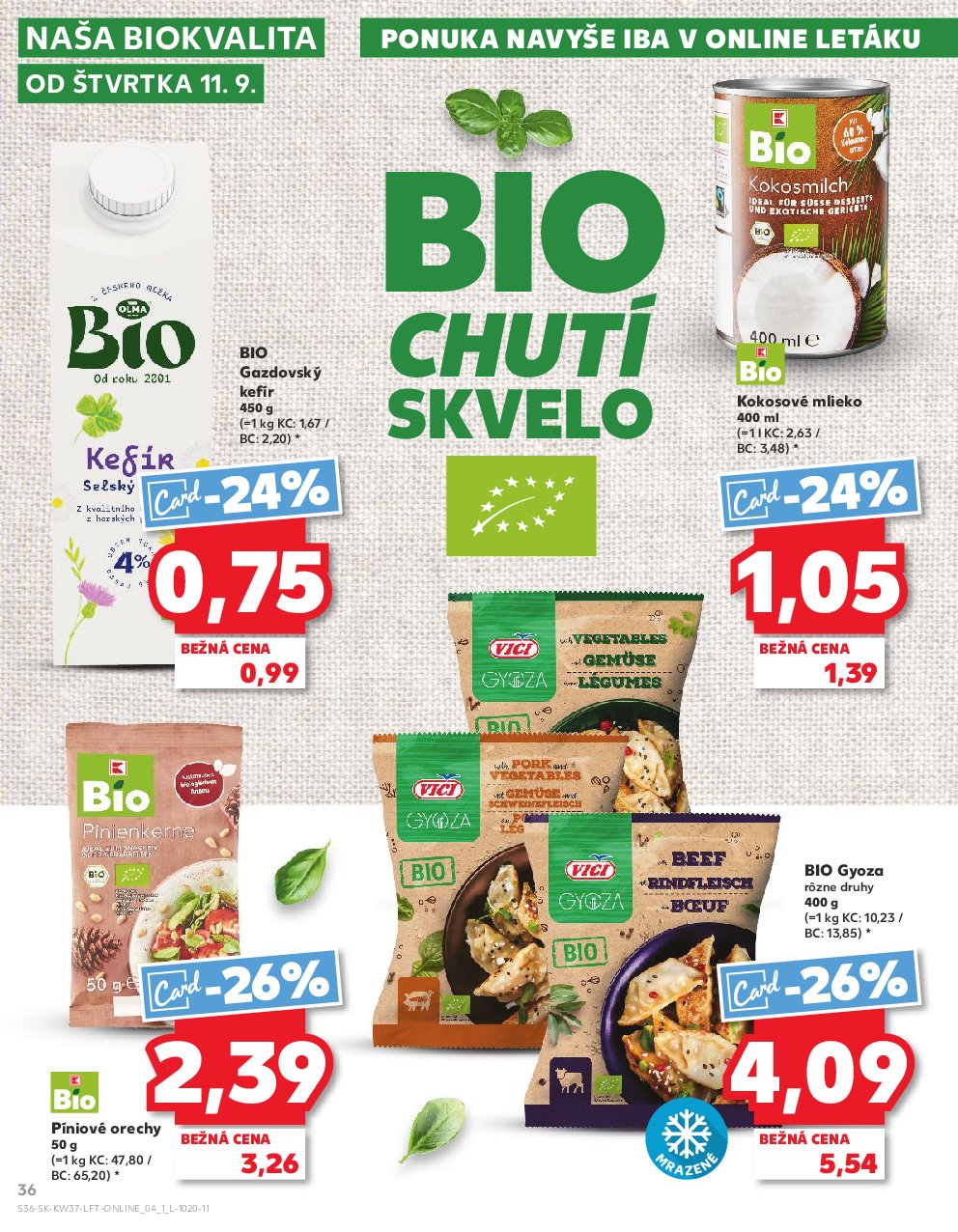 kaufland - Leták Kaufland platný od 11.09. do 17.09. - page: 36