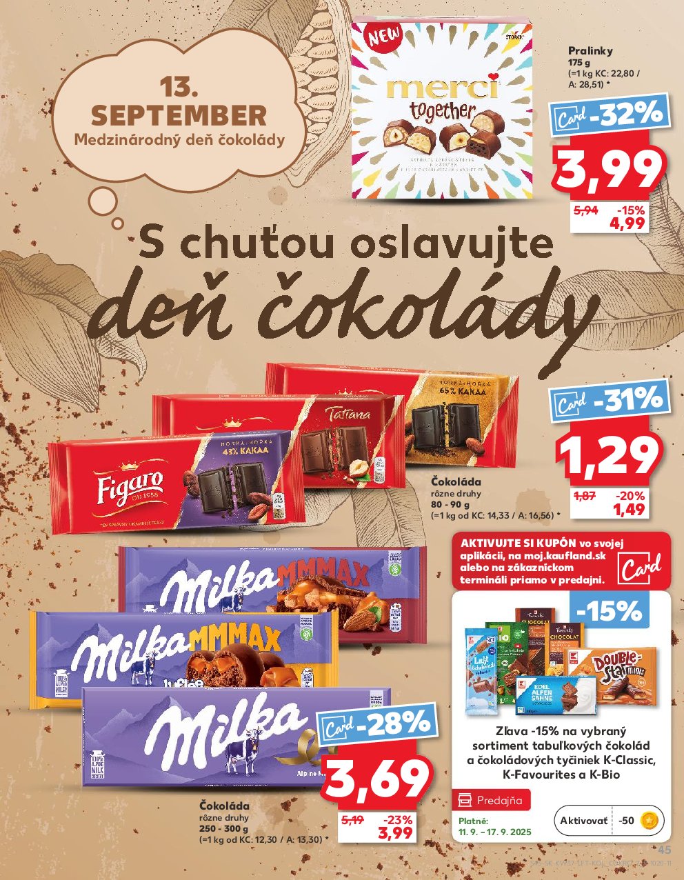 kaufland - Leták Kaufland platný od 11.09. do 17.09. - page: 45