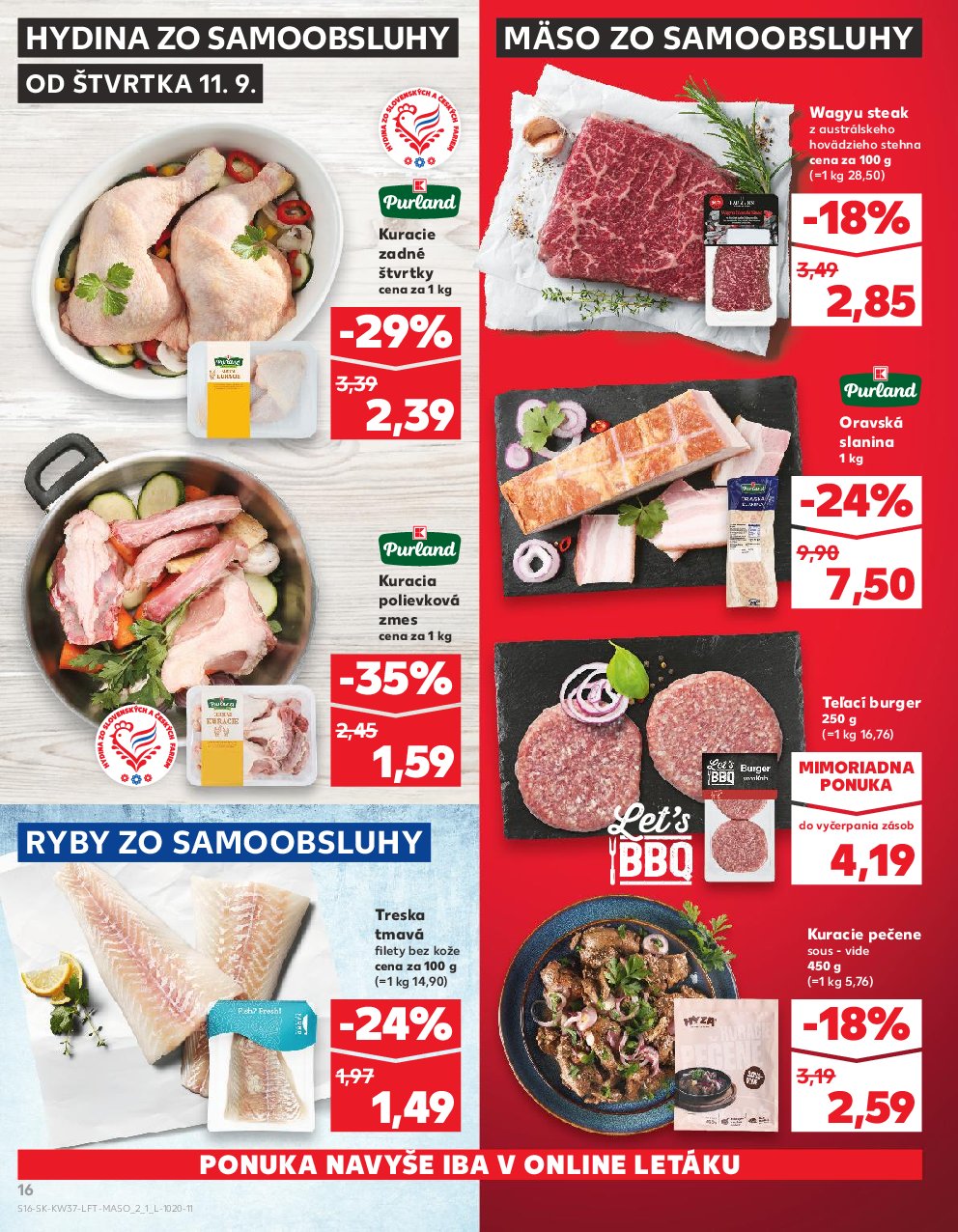 kaufland - Leták Kaufland platný od 11.09. do 17.09. - page: 16
