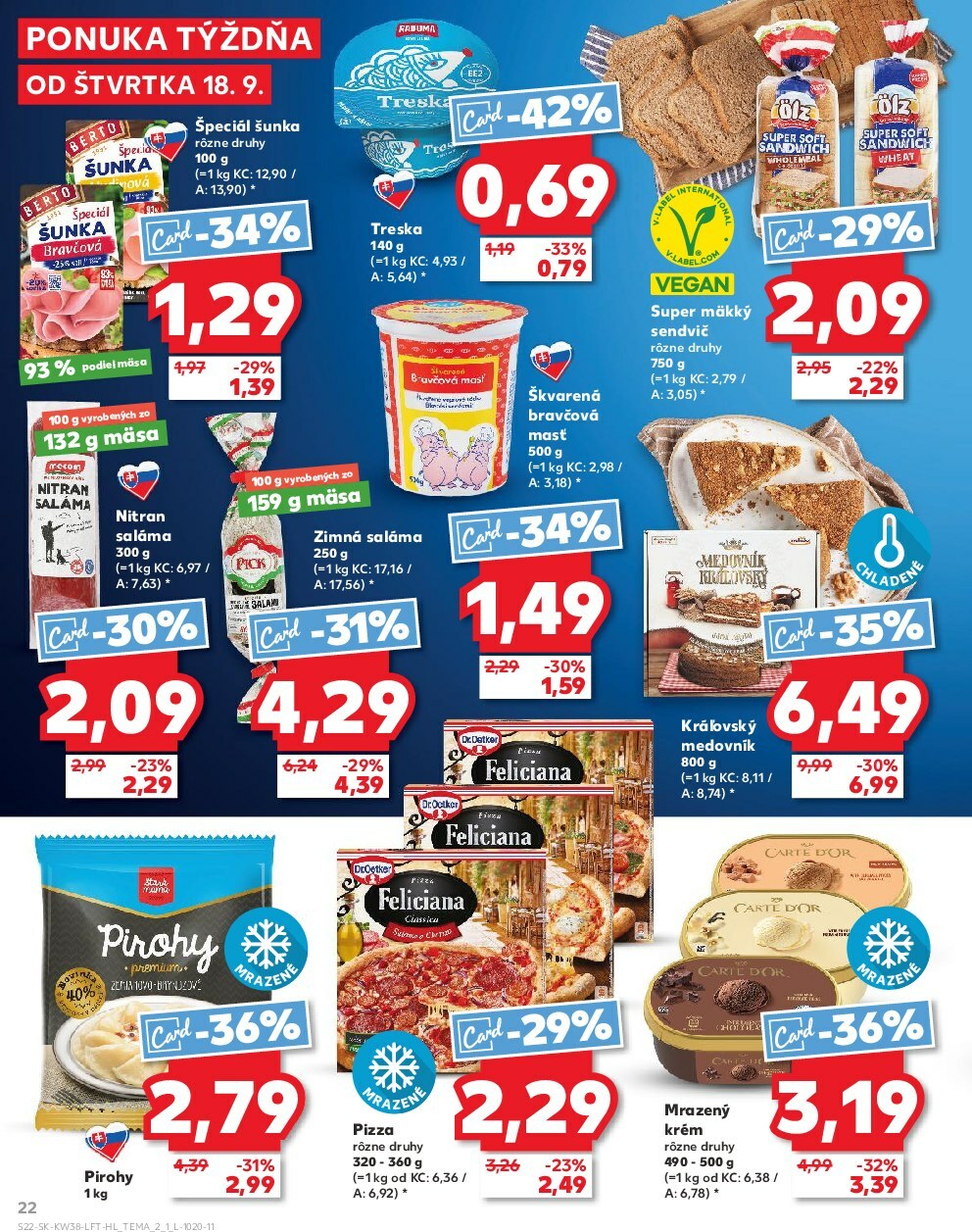 kaufland - Leták Kaufland platný od 18.09. do 24.09. - page: 22