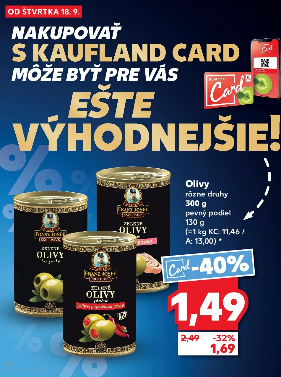 kaufland - Leták Kaufland platný od 18.09. do 24.09. - page: 28