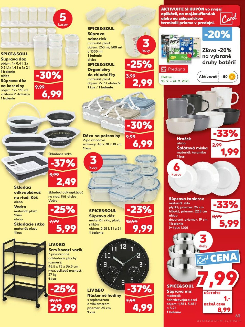 kaufland - Leták Kaufland platný od 18.09. do 24.09. - page: 63