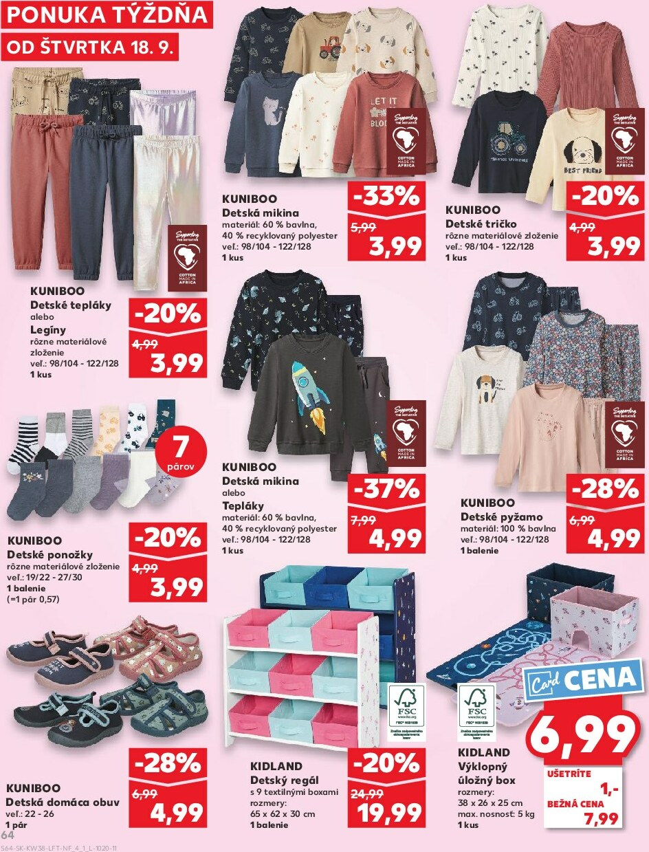 kaufland - Leták Kaufland platný od 18.09. do 24.09. - page: 64