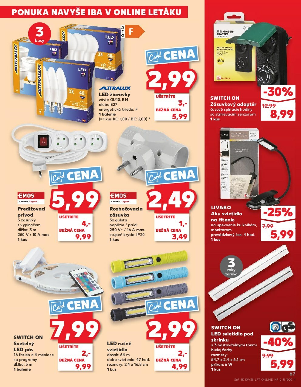 kaufland - Leták Kaufland platný od 18.09. do 24.09. - page: 67