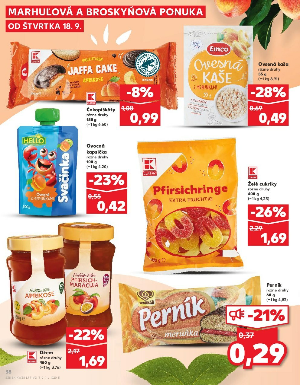 kaufland - Leták Kaufland platný od 18.09. do 24.09. - page: 38