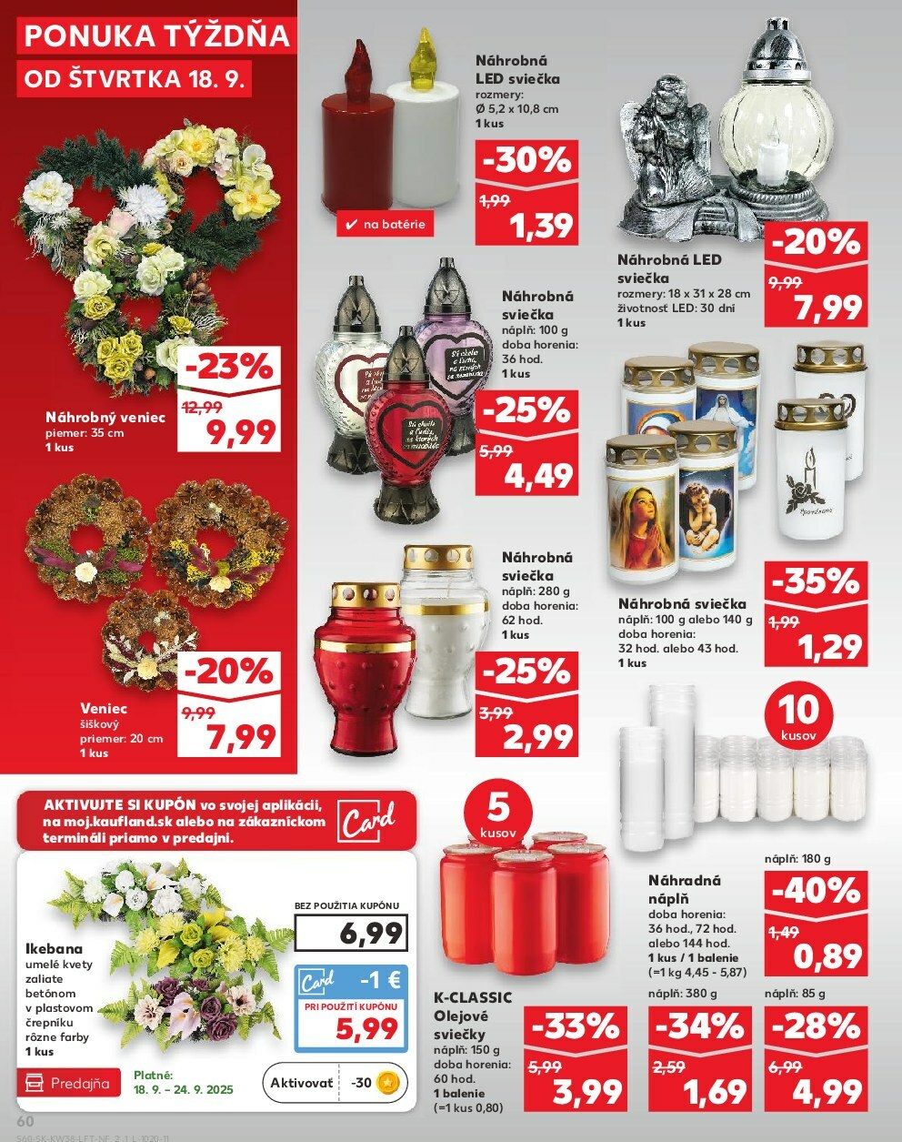 kaufland - Leták Kaufland platný od 18.09. do 24.09. - page: 60
