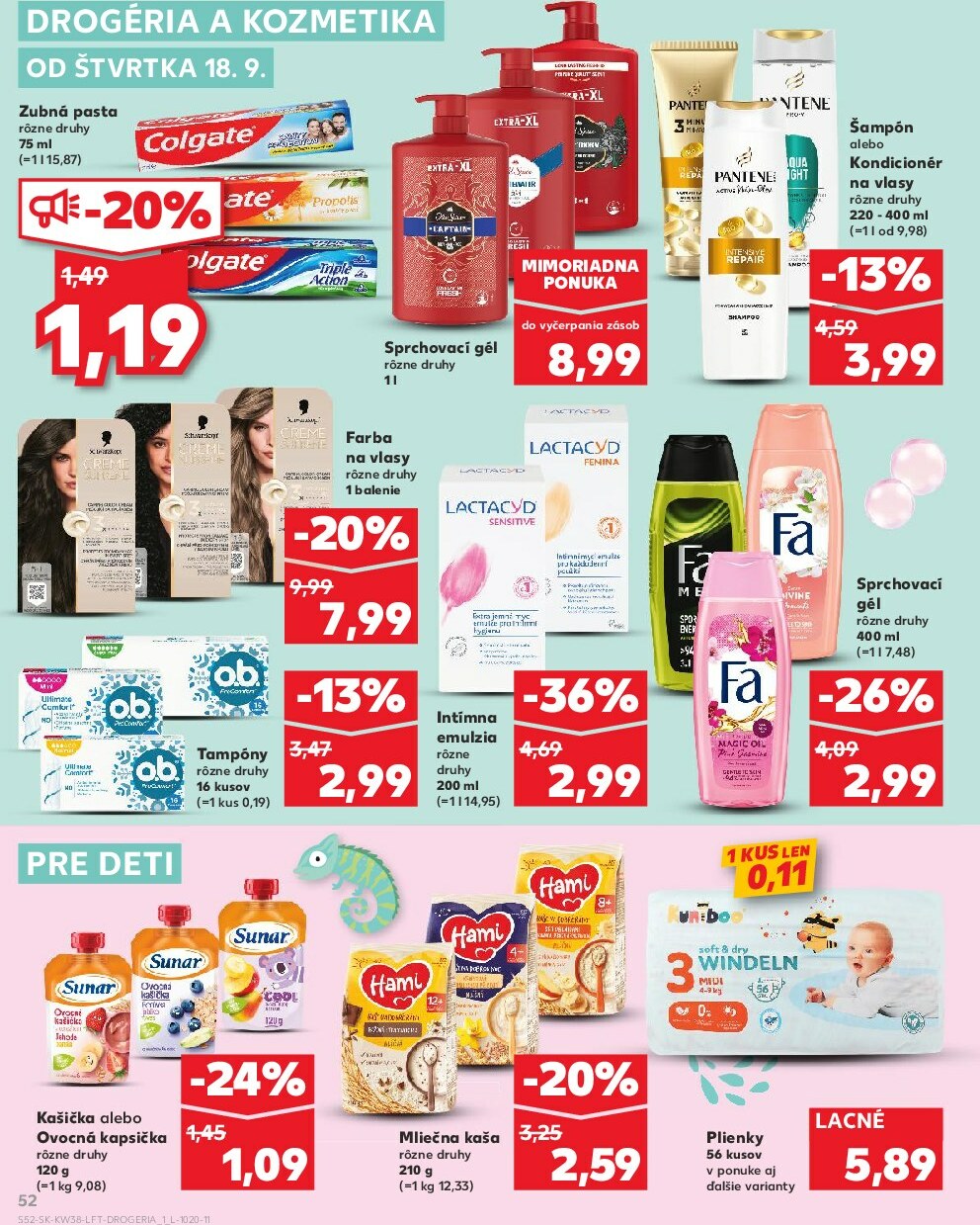 kaufland - Leták Kaufland platný od 18.09. do 24.09. - page: 52