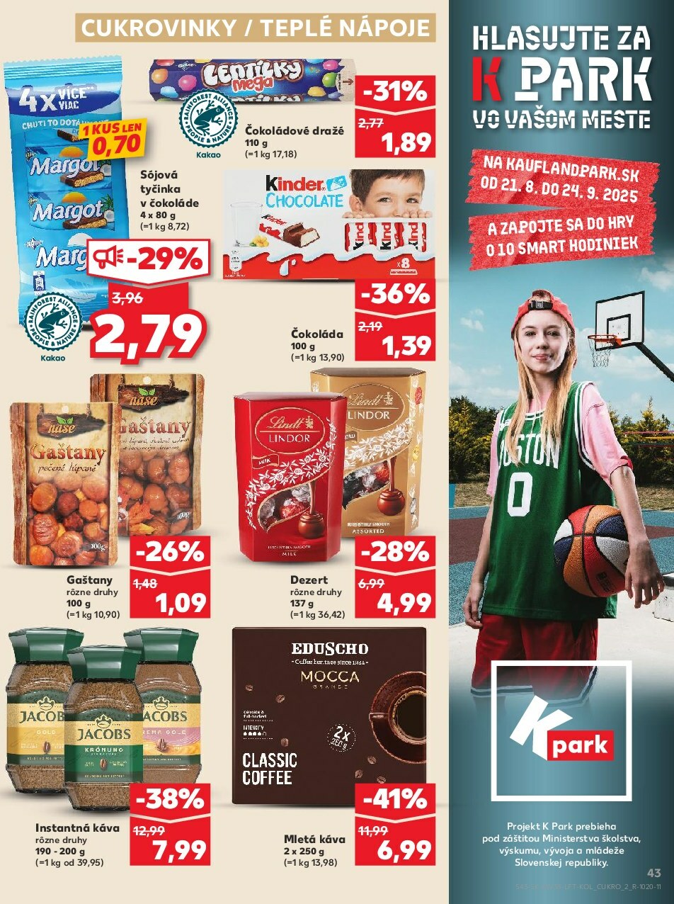 kaufland - Leták Kaufland platný od 18.09. do 24.09. - page: 43