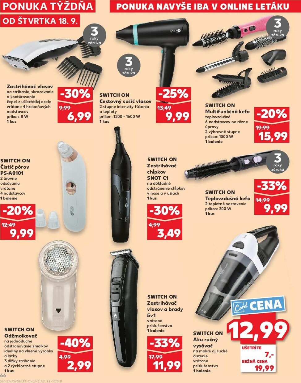 kaufland - Leták Kaufland platný od 18.09. do 24.09. - page: 66