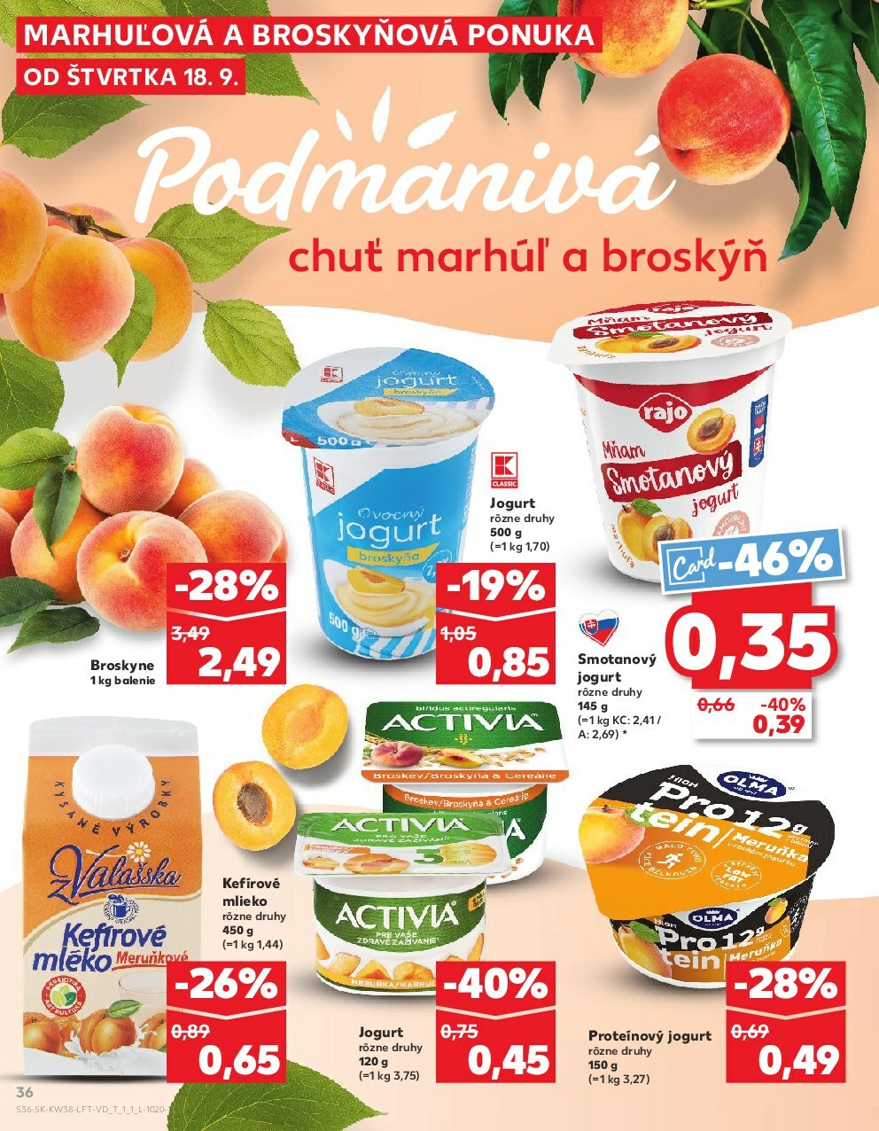 kaufland - Leták Kaufland platný od 18.09. do 24.09. - page: 36