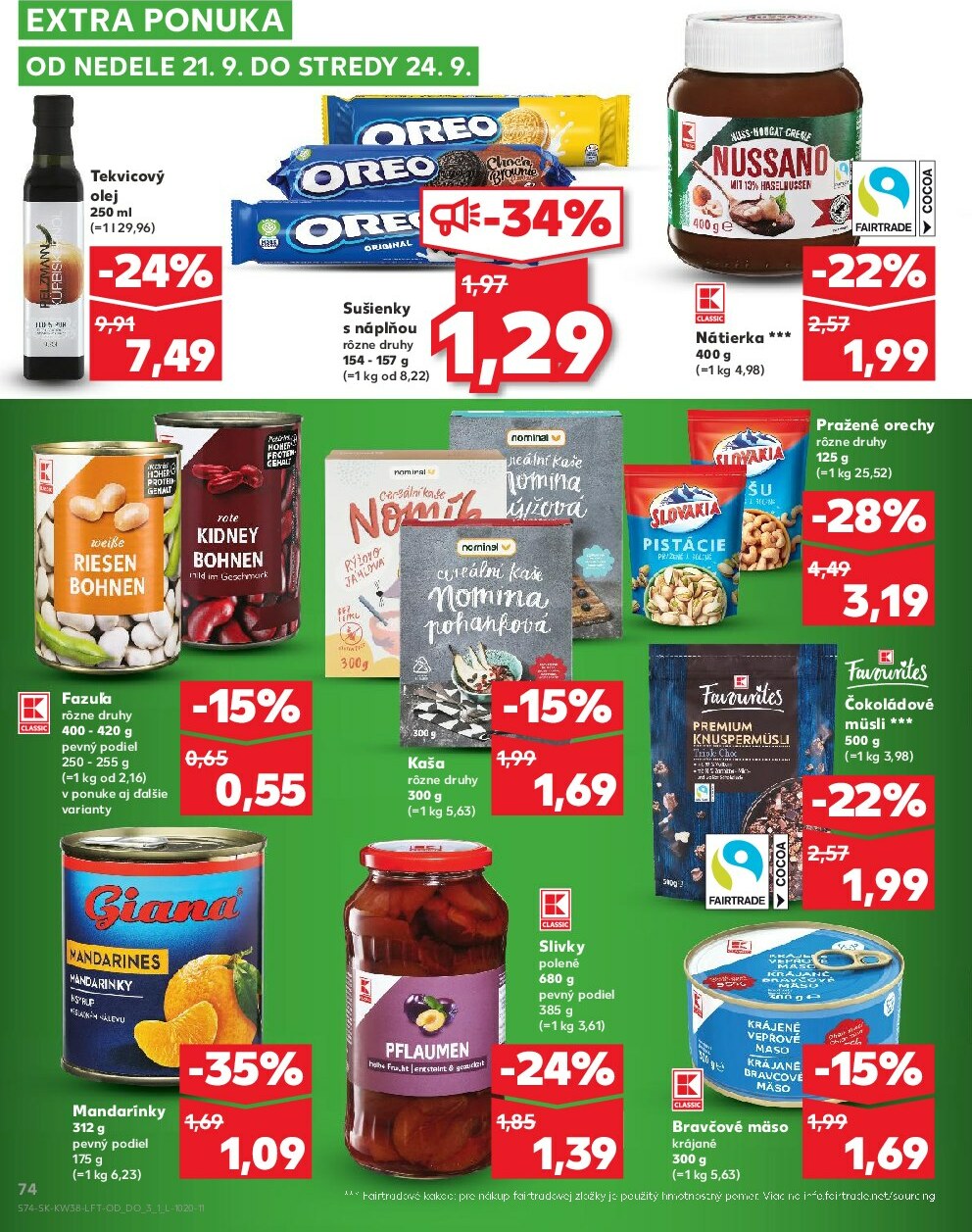kaufland - Leták Kaufland platný od 18.09. do 24.09. - page: 74