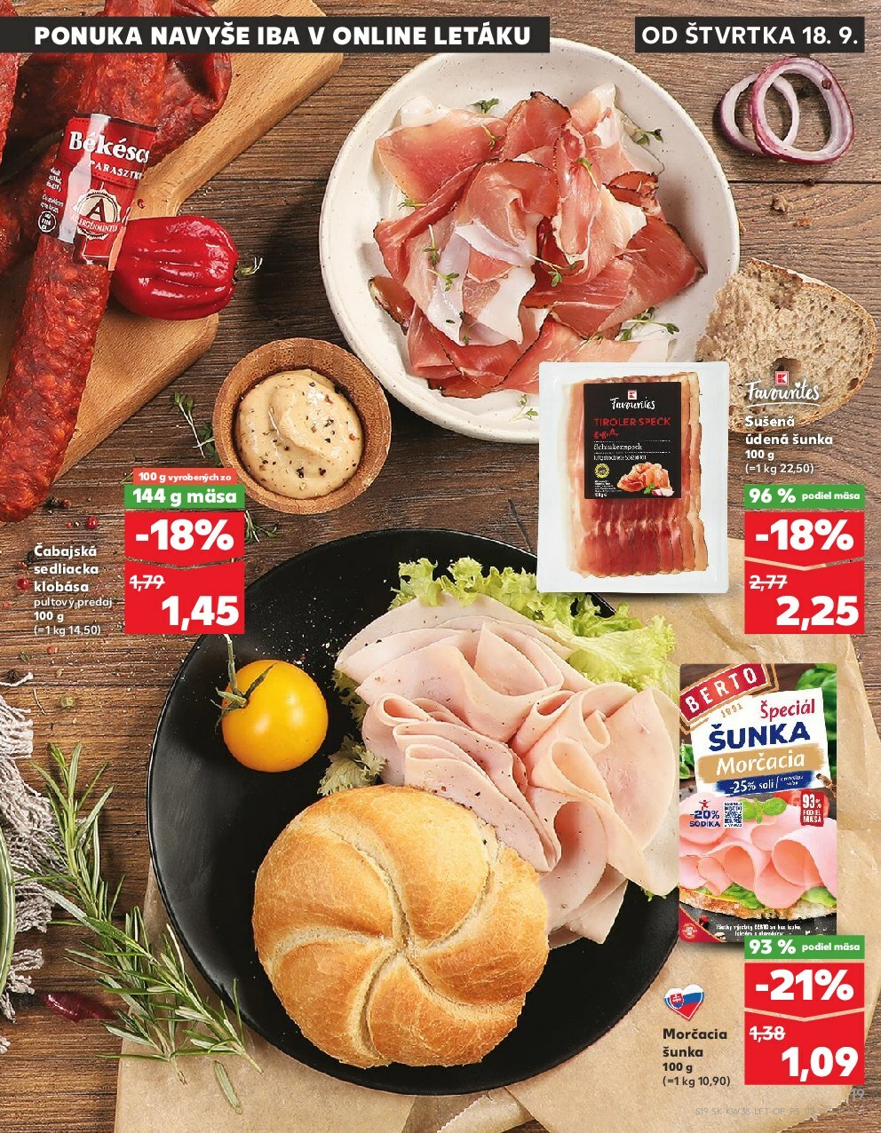 kaufland - Leták Kaufland platný od 18.09. do 24.09. - page: 19