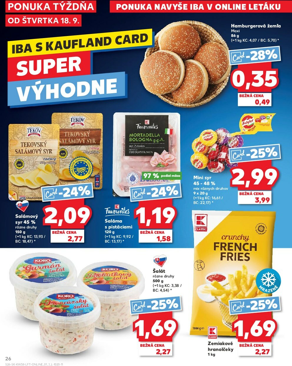 kaufland - Leták Kaufland platný od 18.09. do 24.09. - page: 26