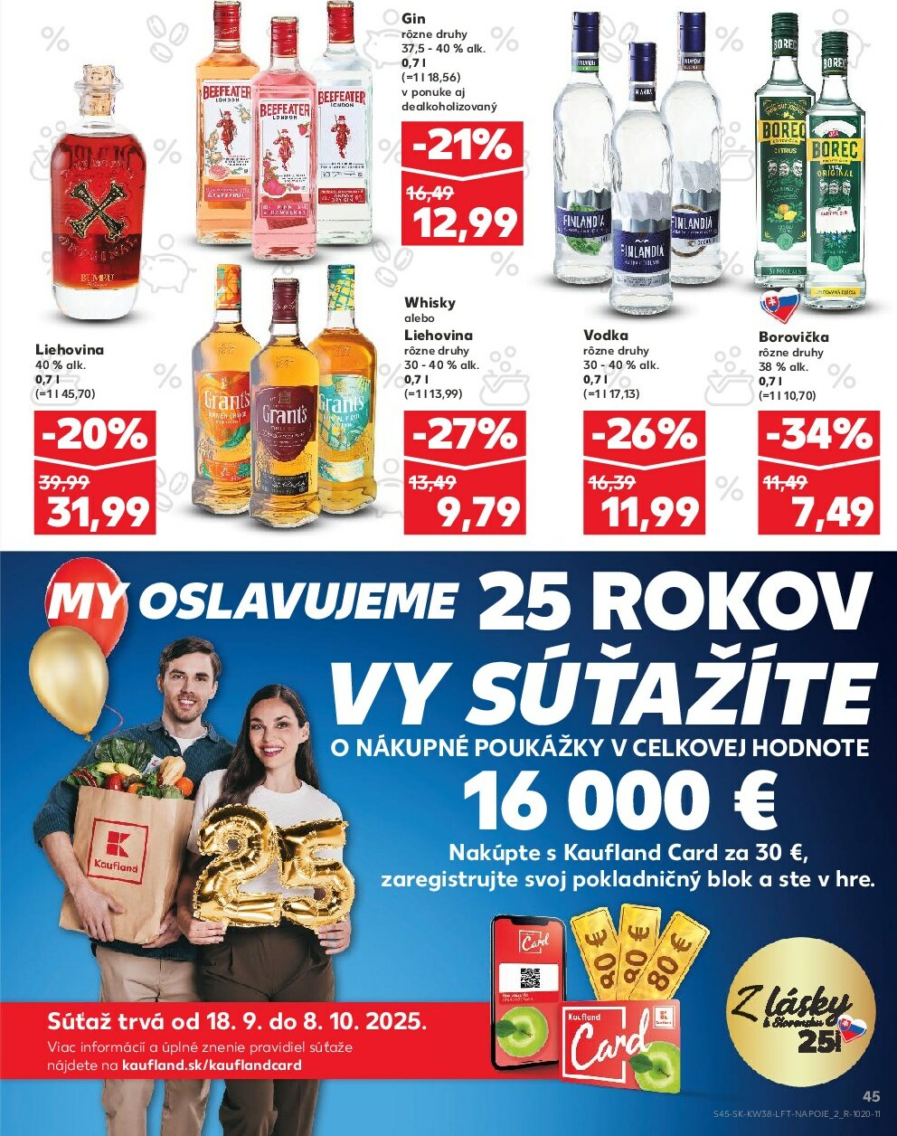 kaufland - Leták Kaufland platný od 18.09. do 24.09. - page: 45
