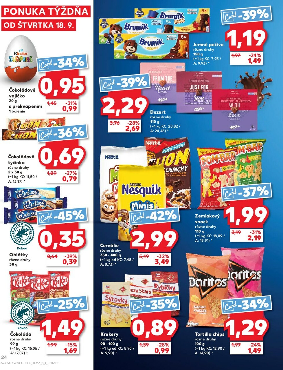 kaufland - Leták Kaufland platný od 18.09. do 24.09. - page: 24