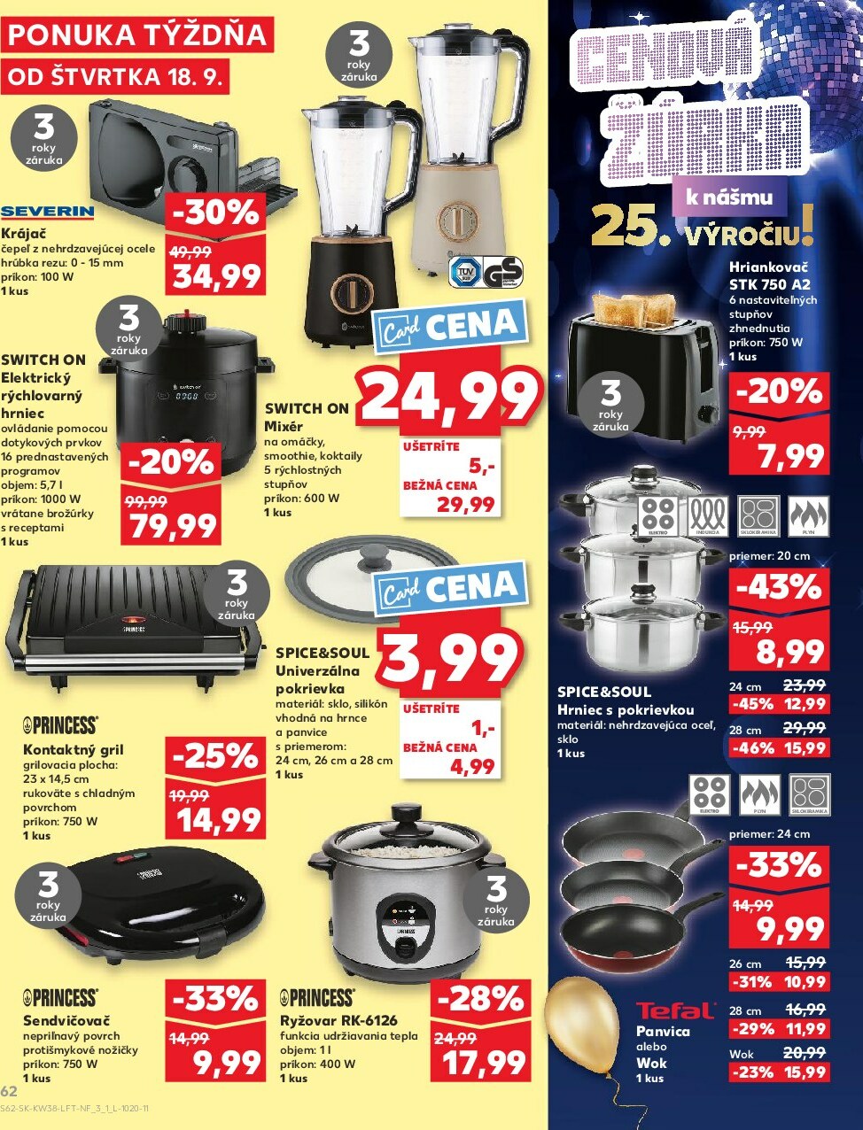 kaufland - Leták Kaufland platný od 18.09. do 24.09. - page: 62