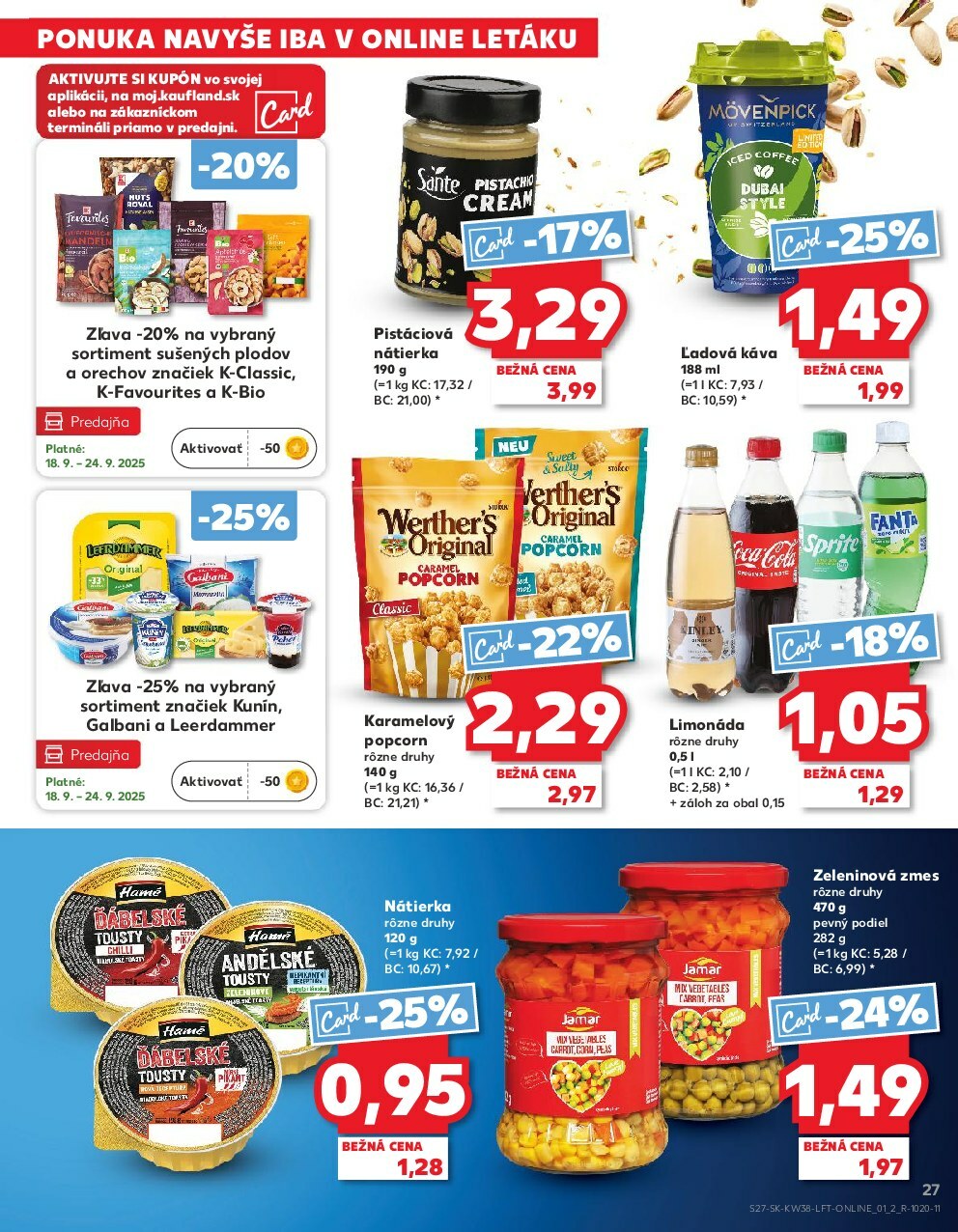 kaufland - Leták Kaufland platný od 18.09. do 24.09. - page: 27