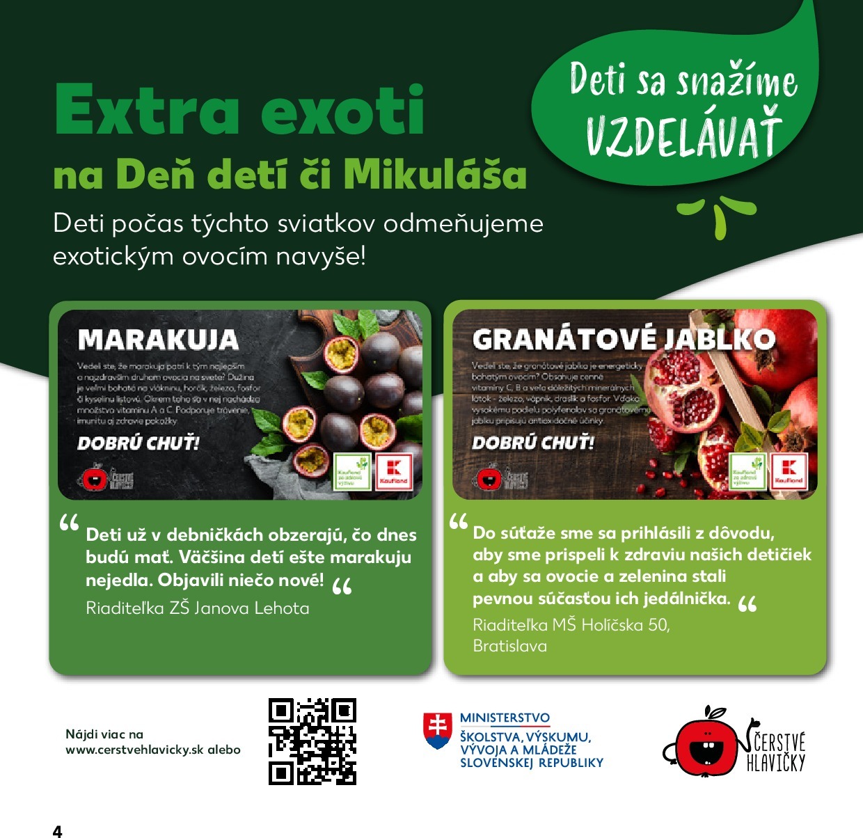 kaufland - Leták Kaufland - Zdravá výživa platný od 17.09. do 31.12. - page: 4