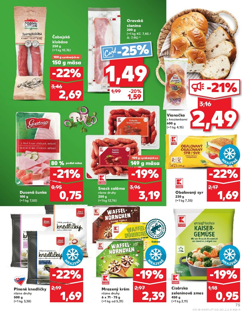 kaufland - Leták Kaufland platný od 25.09. do 01.10. - page: 75