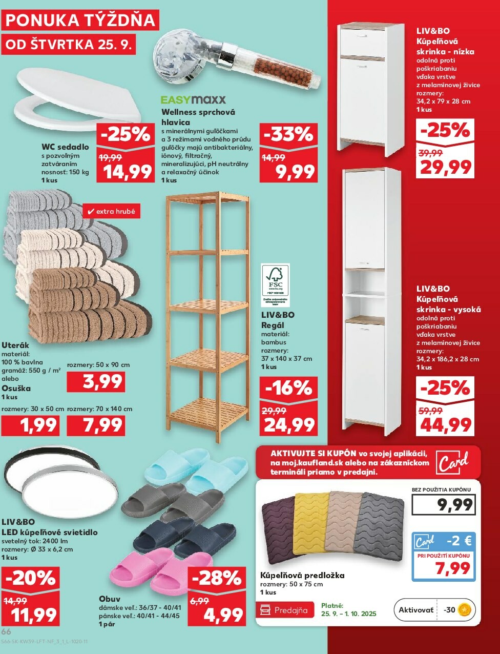 kaufland - Leták Kaufland platný od 25.09. do 01.10. - page: 66