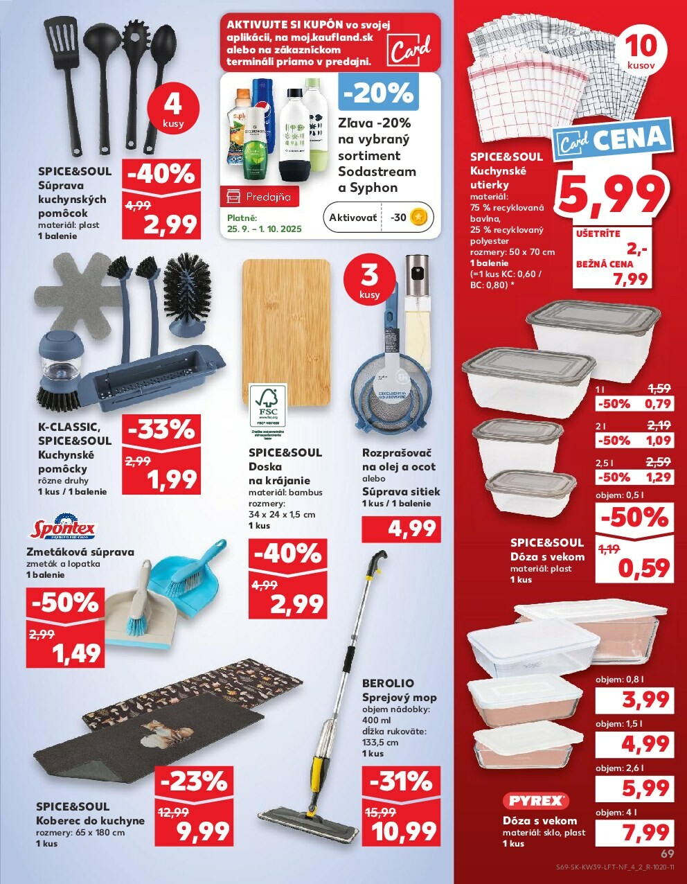 kaufland - Leták Kaufland platný od 25.09. do 01.10. - page: 69