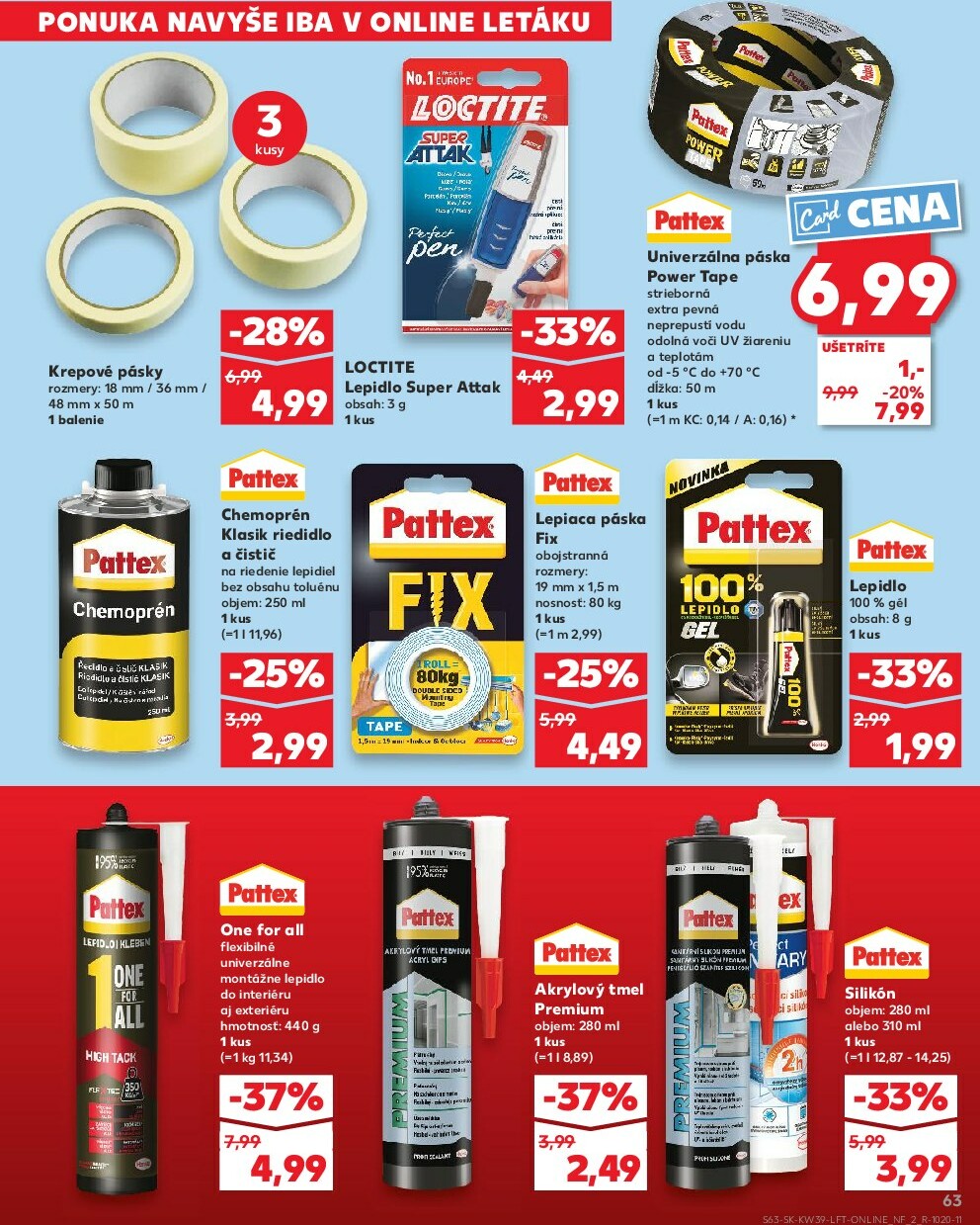 kaufland - Leták Kaufland platný od 25.09. do 01.10. - page: 63