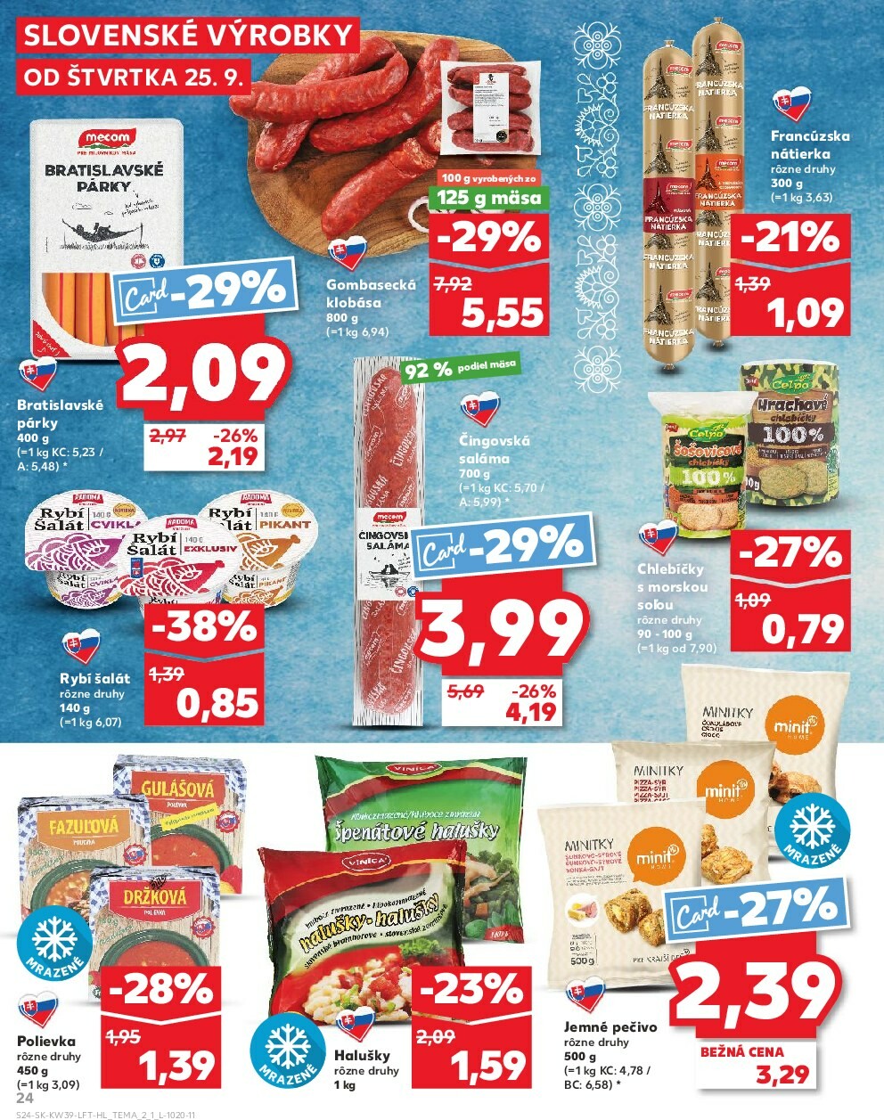 kaufland - Leták Kaufland platný od 25.09. do 01.10. - page: 24