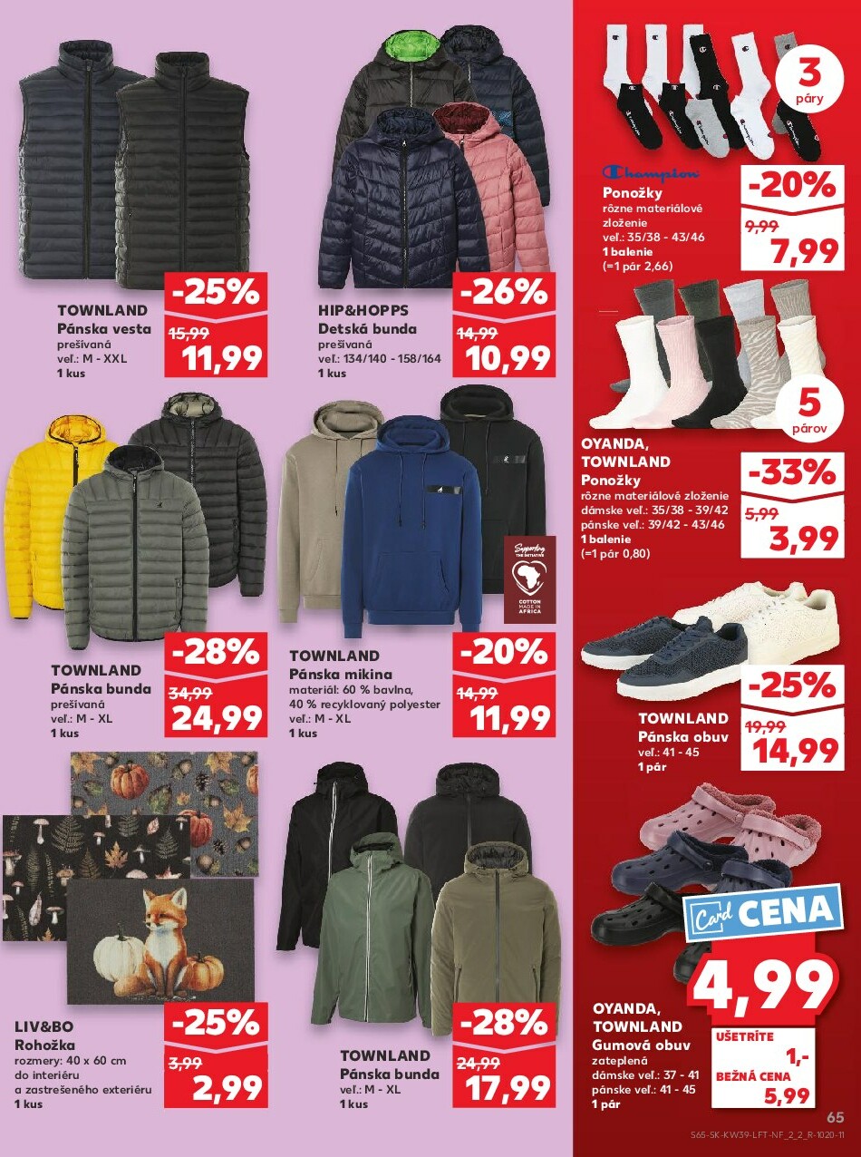 kaufland - Leták Kaufland platný od 25.09. do 01.10. - page: 65