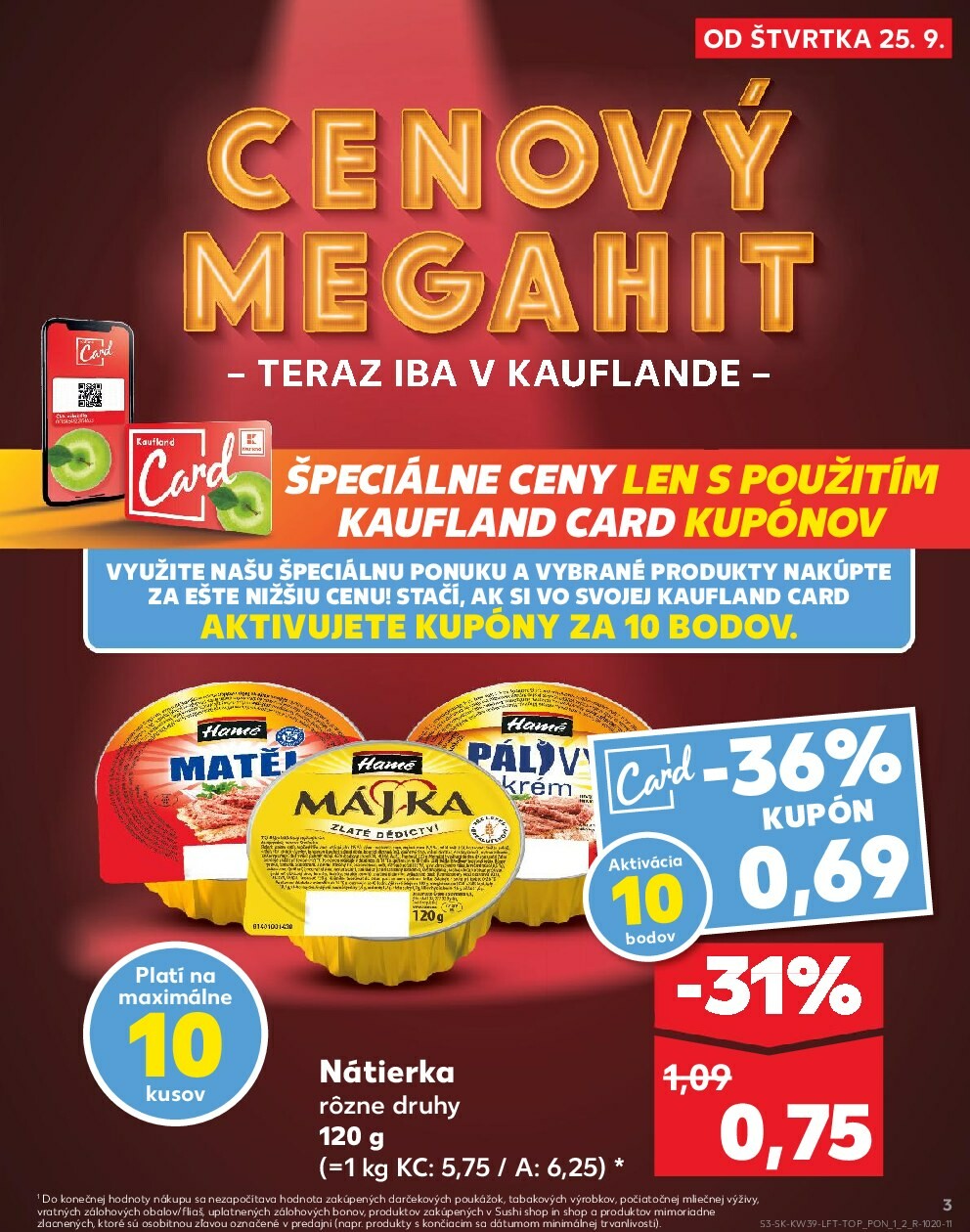 kaufland - Leták Kaufland platný od 25.09. do 01.10. - page: 3