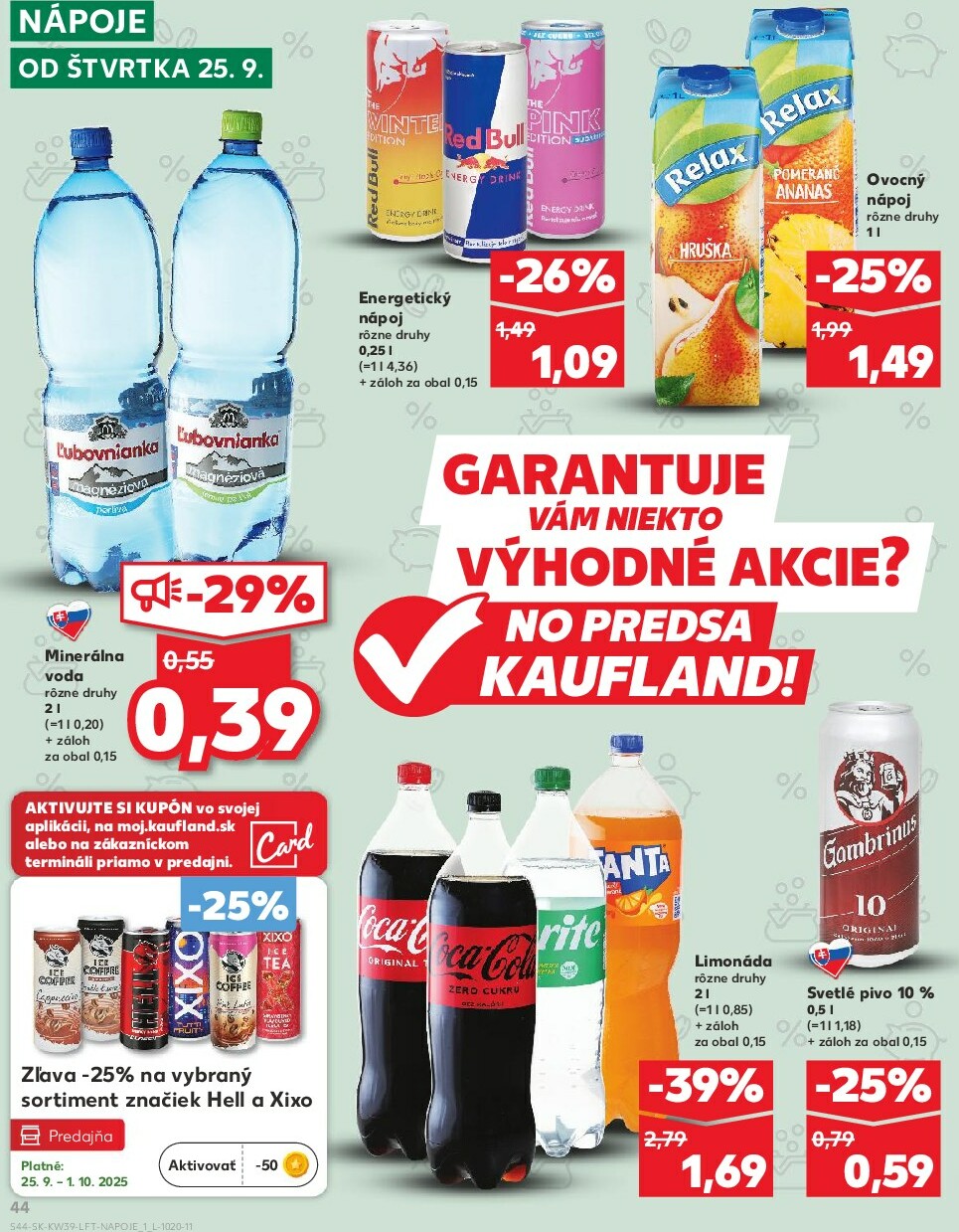 kaufland - Leták Kaufland platný od 25.09. do 01.10. - page: 44
