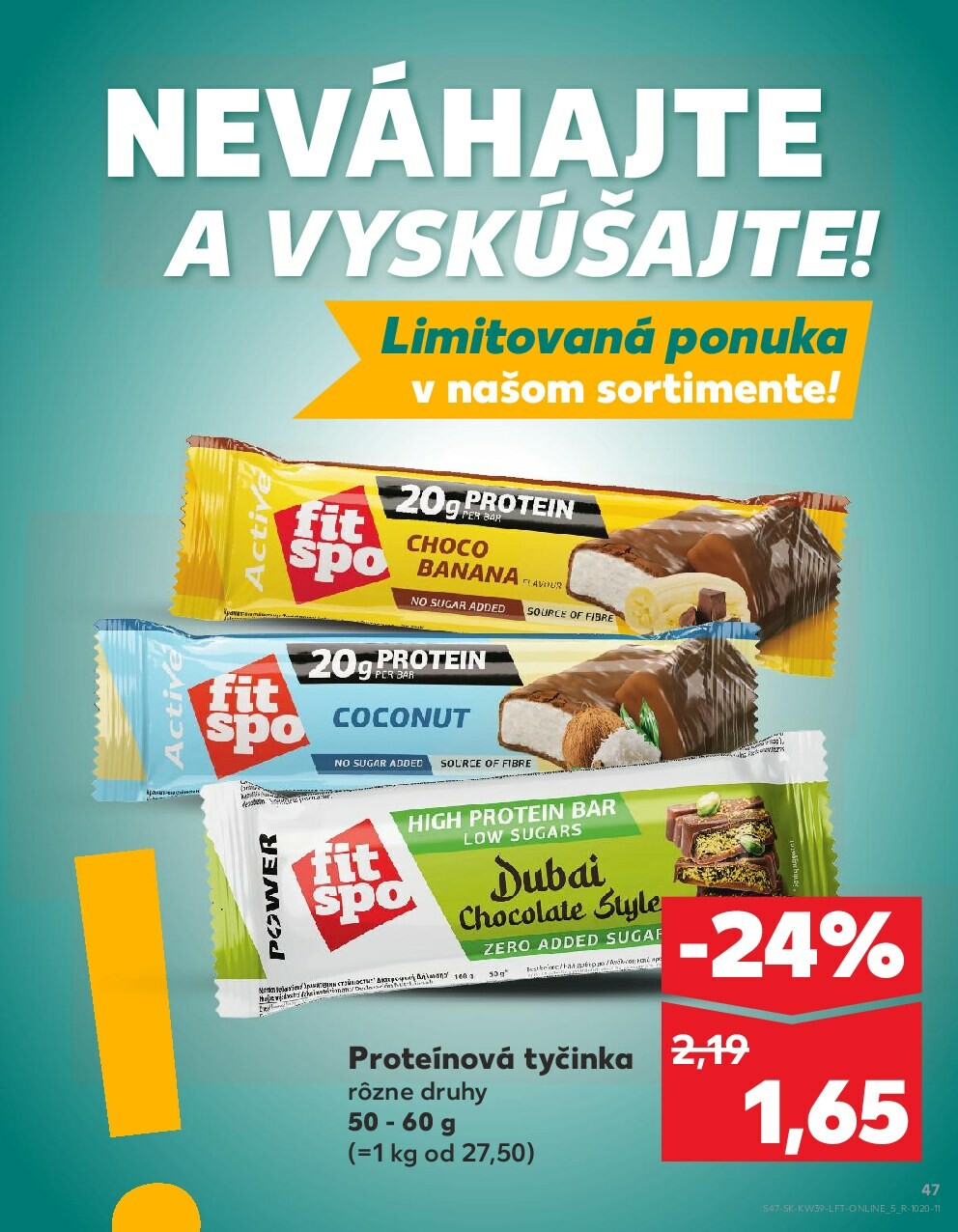 kaufland - Leták Kaufland platný od 25.09. do 01.10. - page: 47