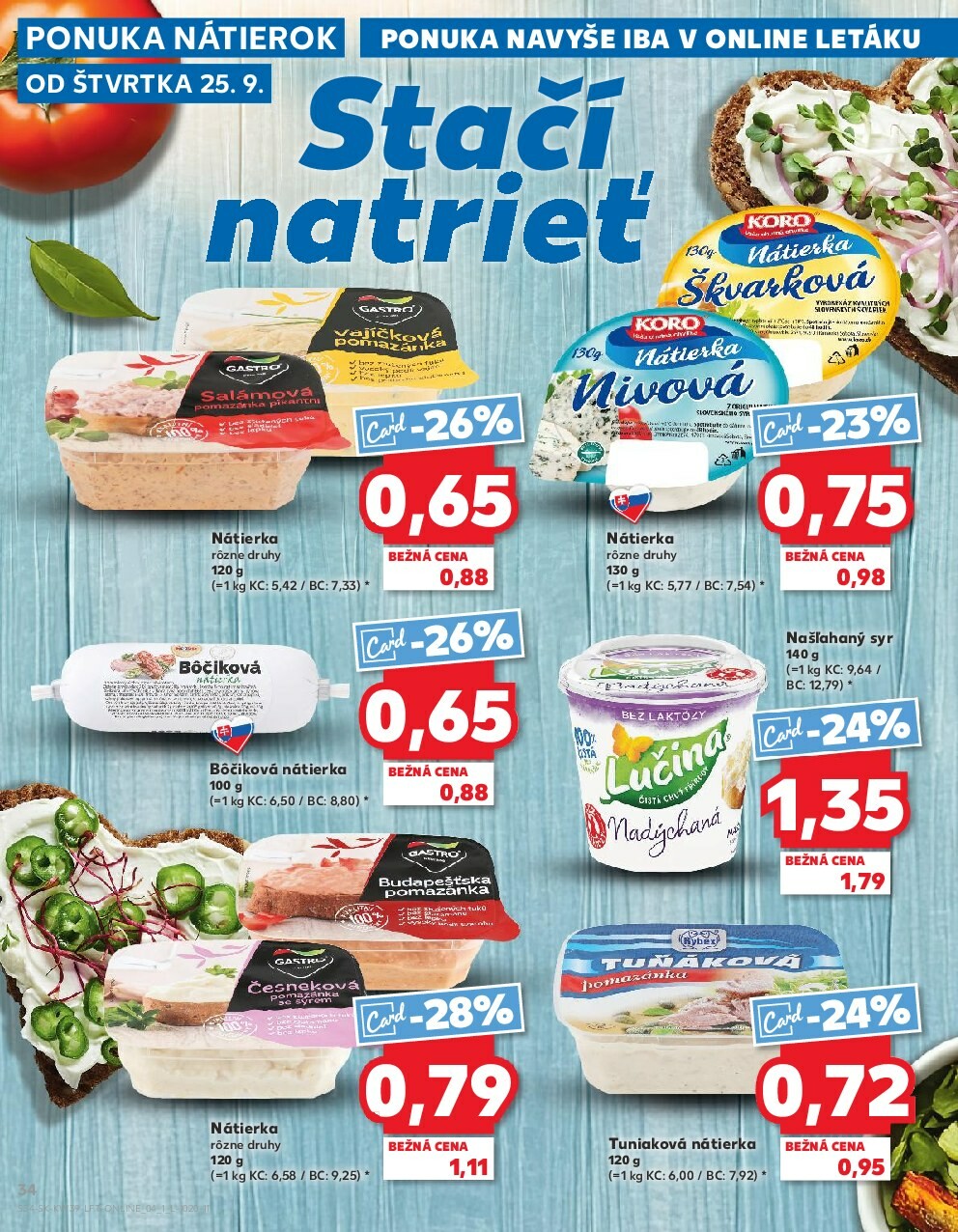 kaufland - Leták Kaufland platný od 25.09. do 01.10. - page: 34