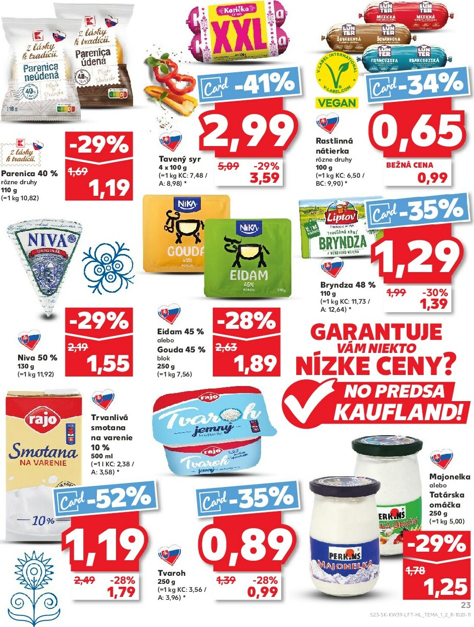 kaufland - Leták Kaufland platný od 25.09. do 01.10. - page: 23