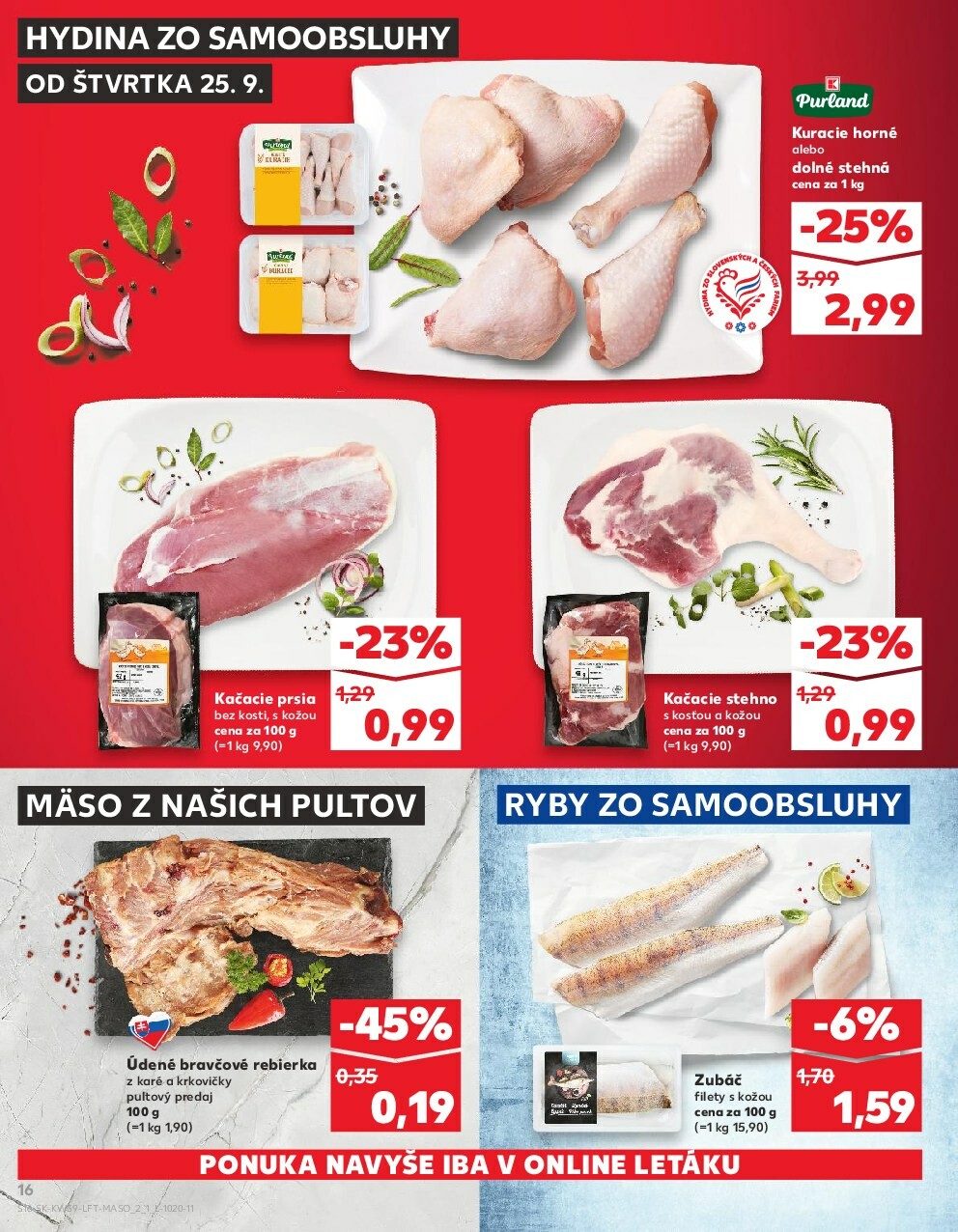 kaufland - Leták Kaufland platný od 25.09. do 01.10. - page: 16