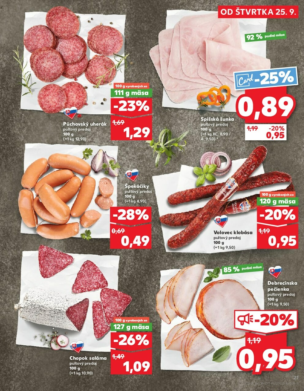 kaufland - Leták Kaufland platný od 25.09. do 01.10. - page: 21