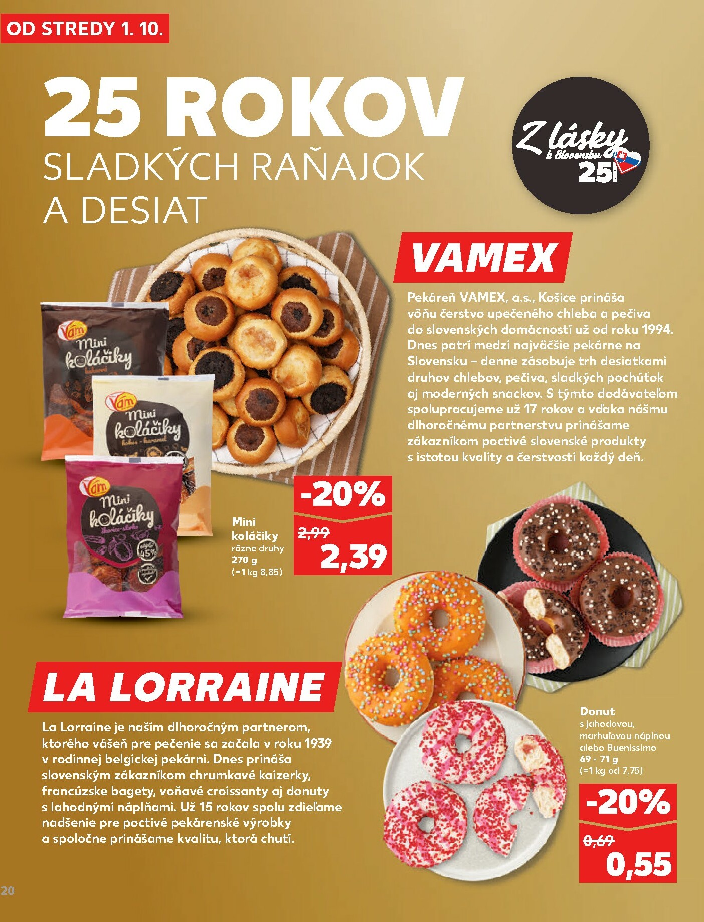 kaufland - Leták Kaufland - Najširší výber značkových výrobkov platný od 01.10. do 31.10. - page: 20