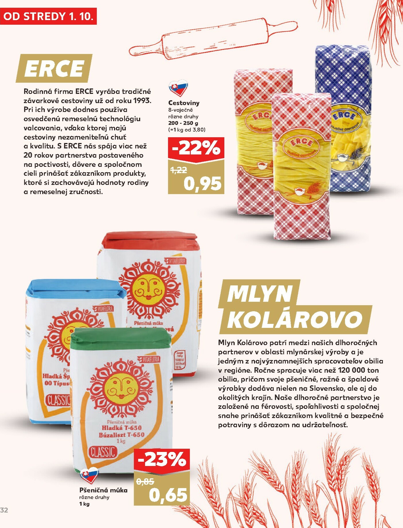 kaufland - Leták Kaufland - Najširší výber značkových výrobkov platný od 01.10. do 31.10. - page: 32