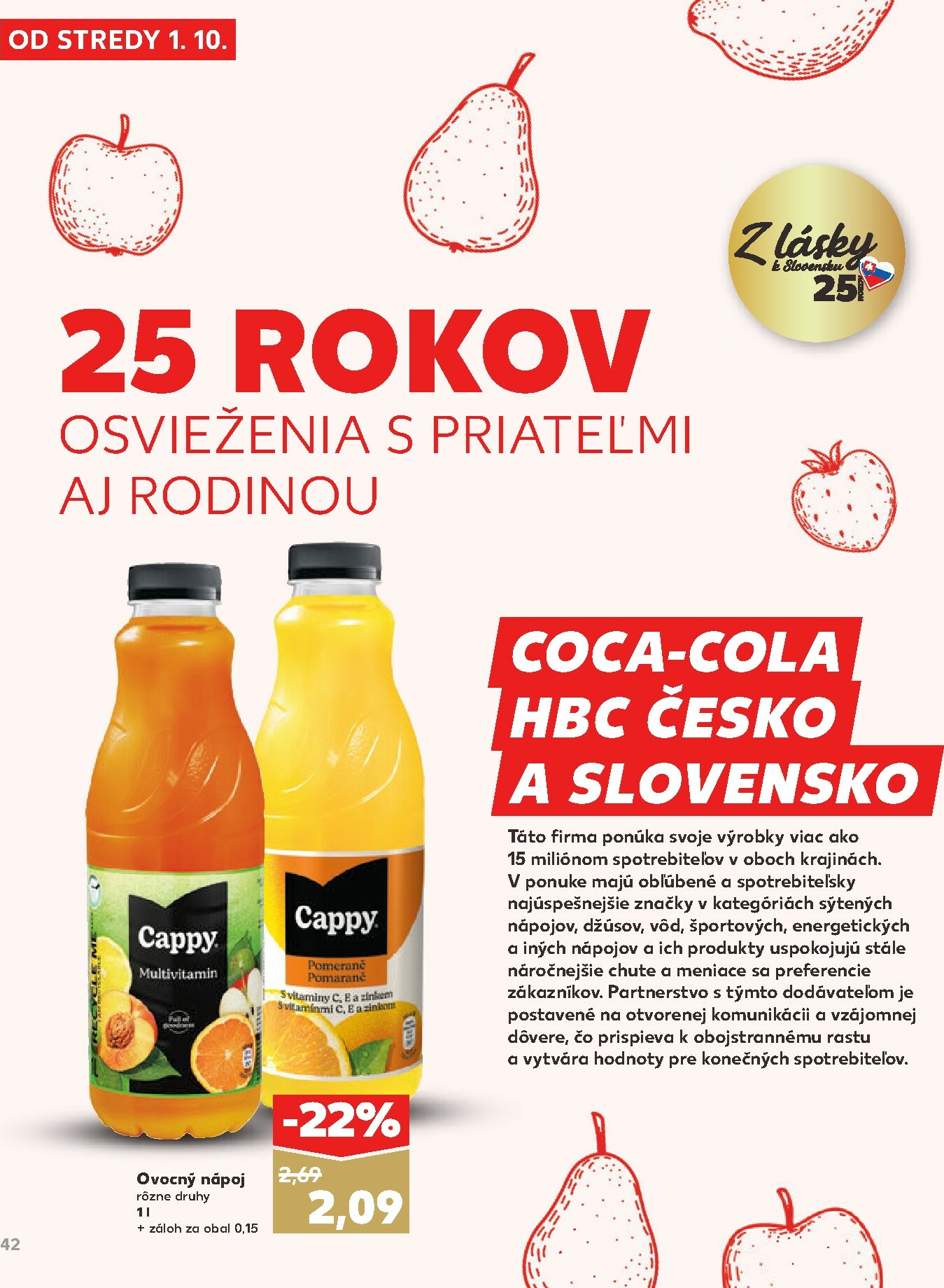 kaufland - Leták Kaufland - Najširší výber značkových výrobkov platný od 01.10. do 31.10. - page: 42