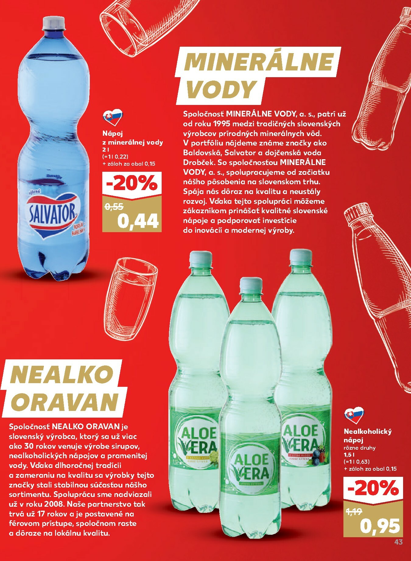 kaufland - Leták Kaufland - Najširší výber značkových výrobkov platný od 01.10. do 31.10. - page: 43
