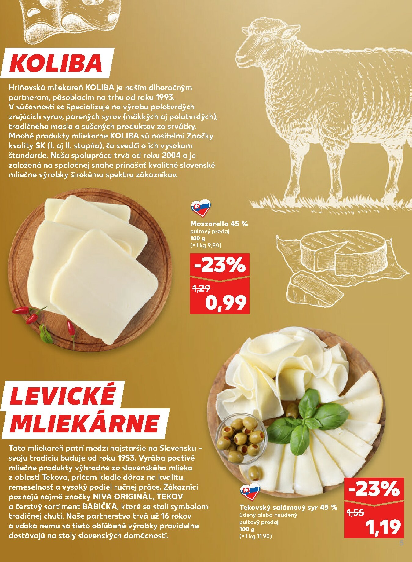 kaufland - Leták Kaufland - Najširší výber značkových výrobkov platný od 01.10. do 31.10. - page: 5