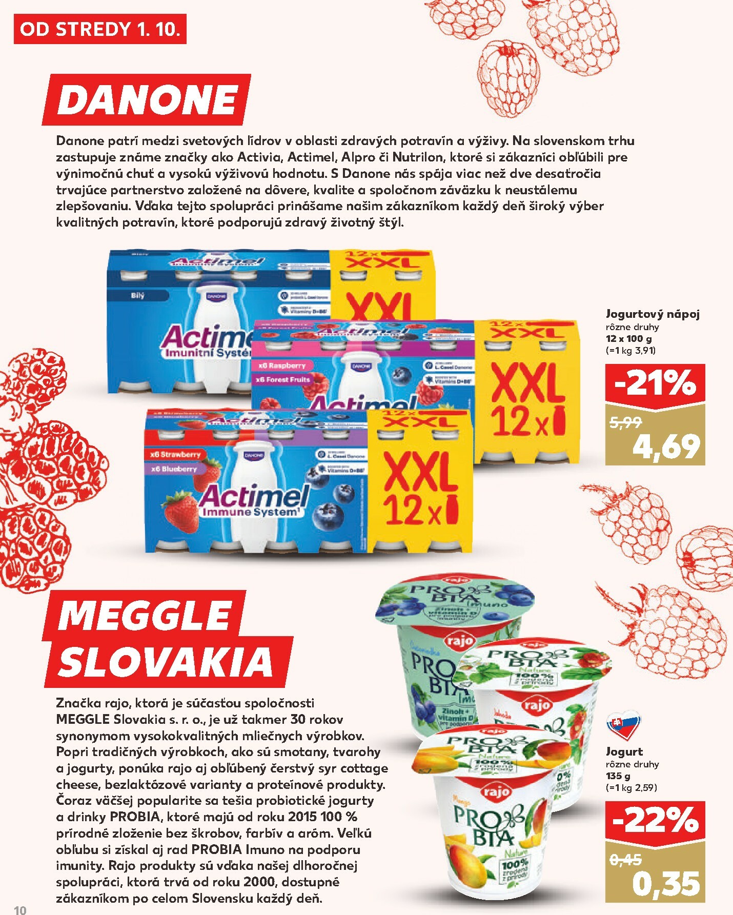 kaufland - Leták Kaufland - Najširší výber značkových výrobkov platný od 01.10. do 31.10. - page: 10