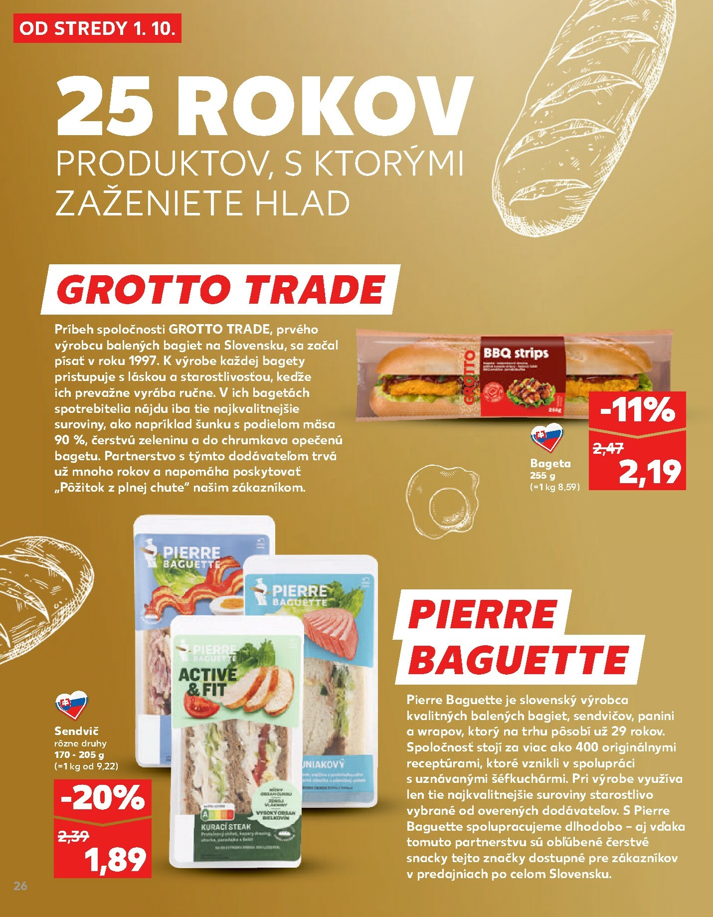 kaufland - Leták Kaufland - Najširší výber značkových výrobkov platný od 01.10. do 31.10. - page: 26